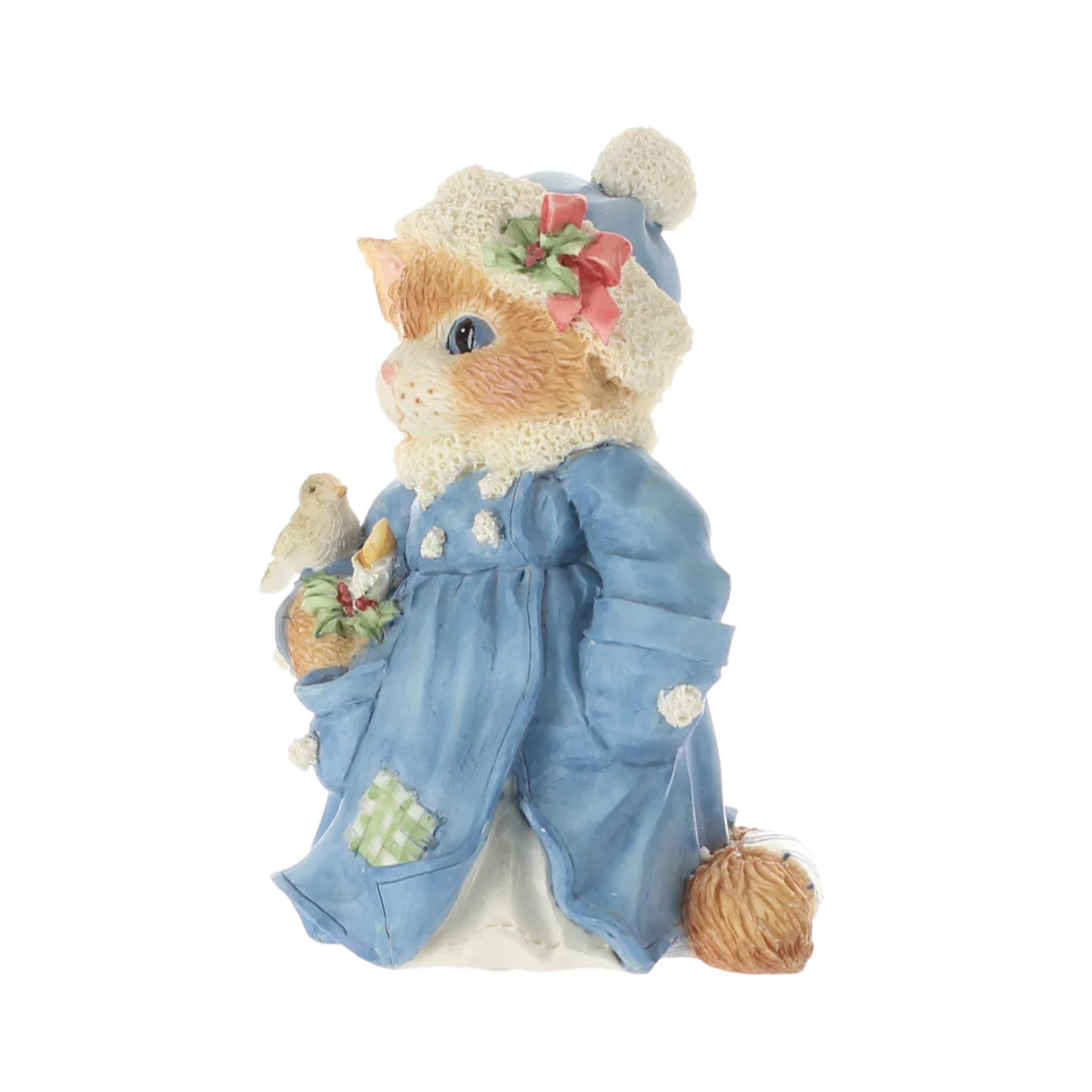 Calico Kittens Vintage 1995 Resin Figurine Silent Night 144622 - Image 2