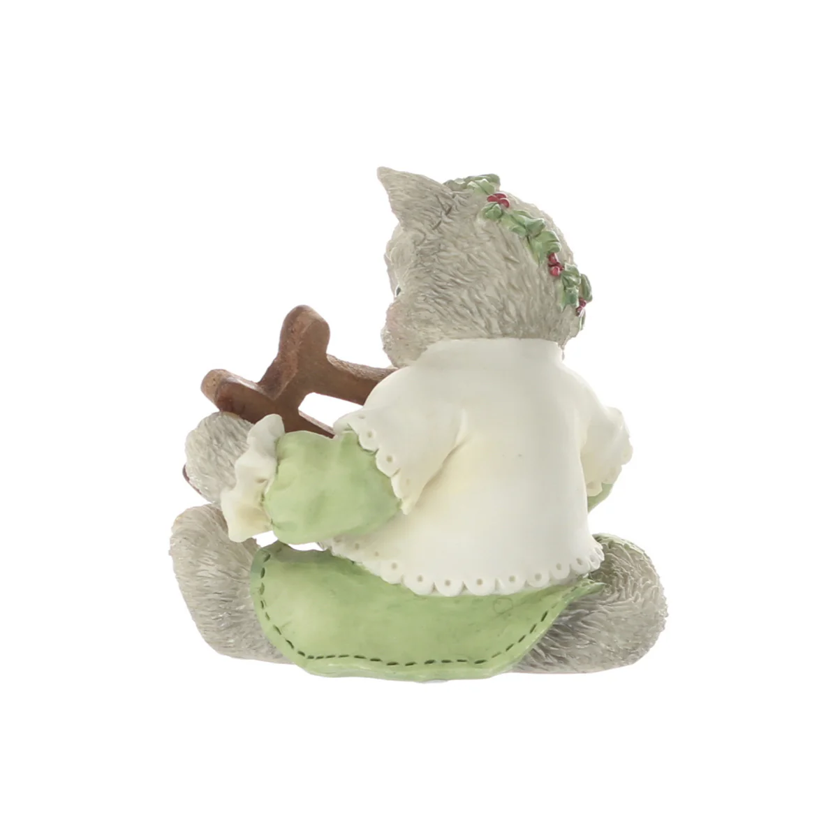 Calico Kittens Vintage 1995 Resin Figurine The First Noel 144606 - Image 4