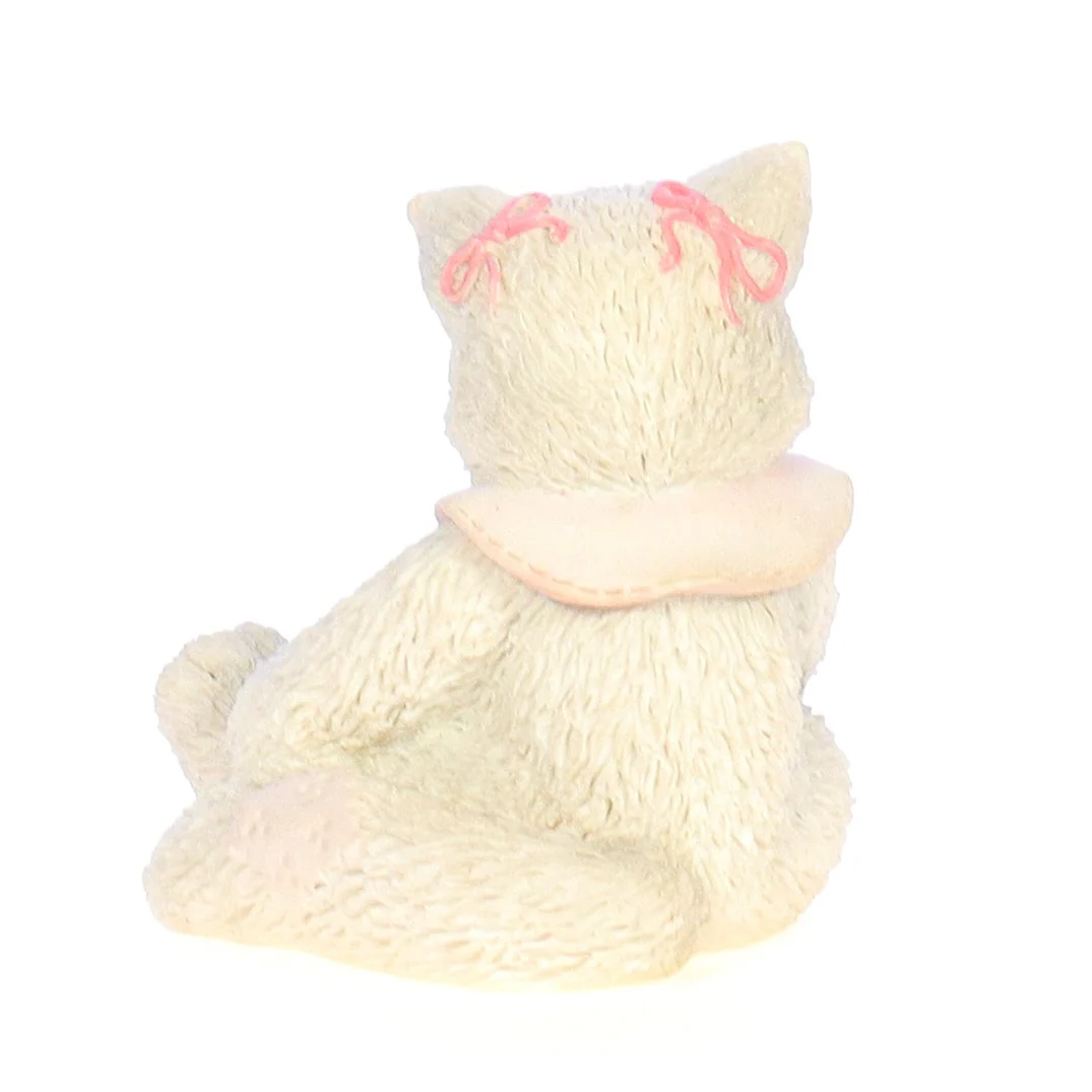 Calico Kittens Vintage 1994 Resin Figurine Sew Sweet 102199 - Image 5