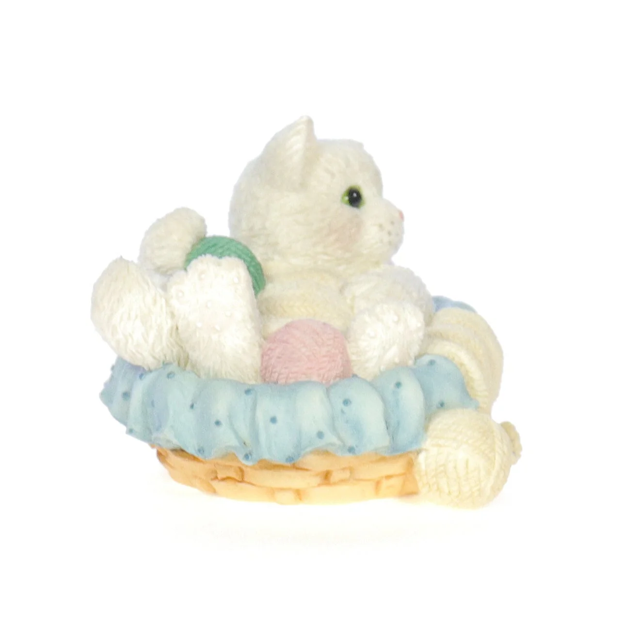 Calico Kittens Vintage 1994 Resin Figurine Sweet Dreams 112461 - Image 7