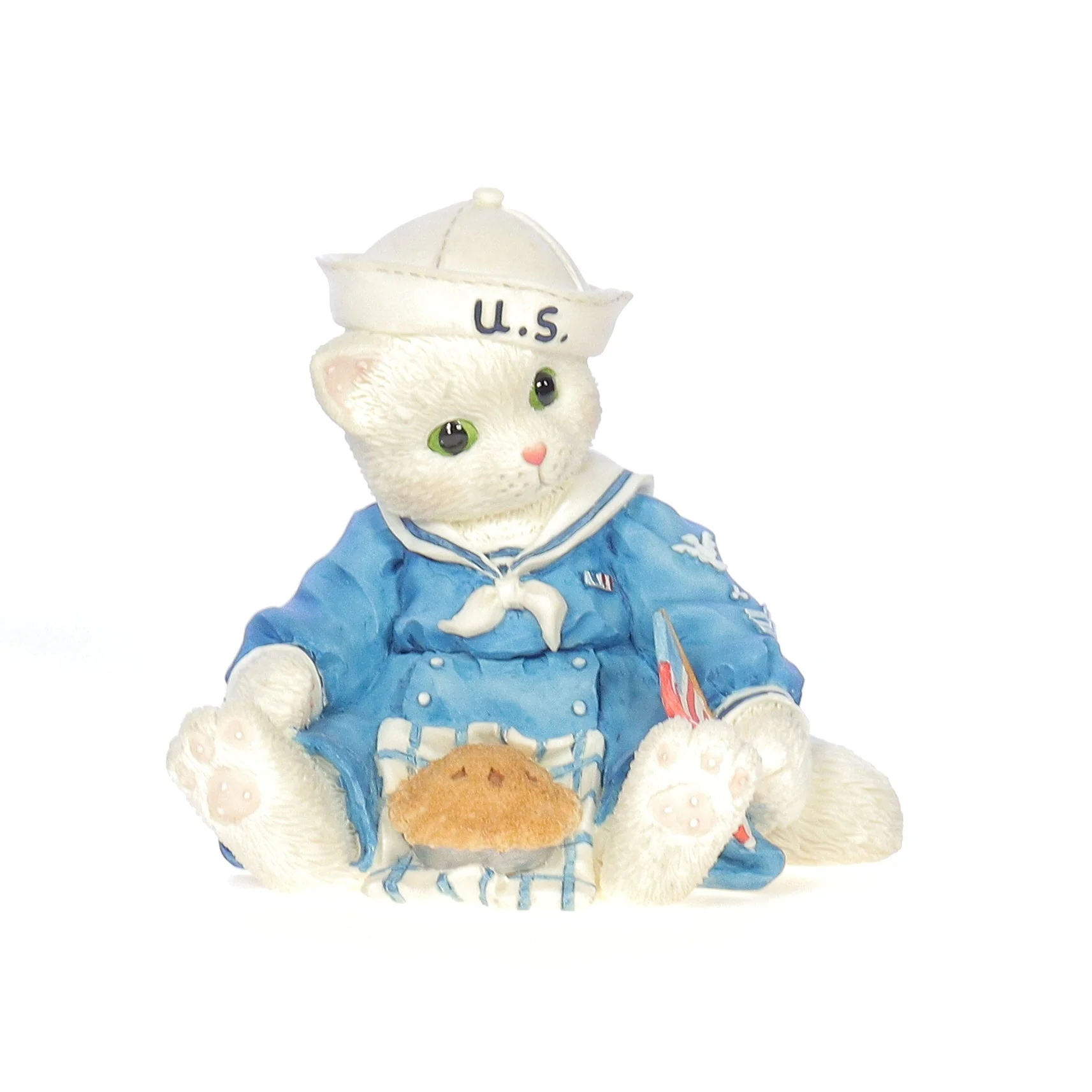 Calico Kittens Vintage 1995 Resin Figurine 903086