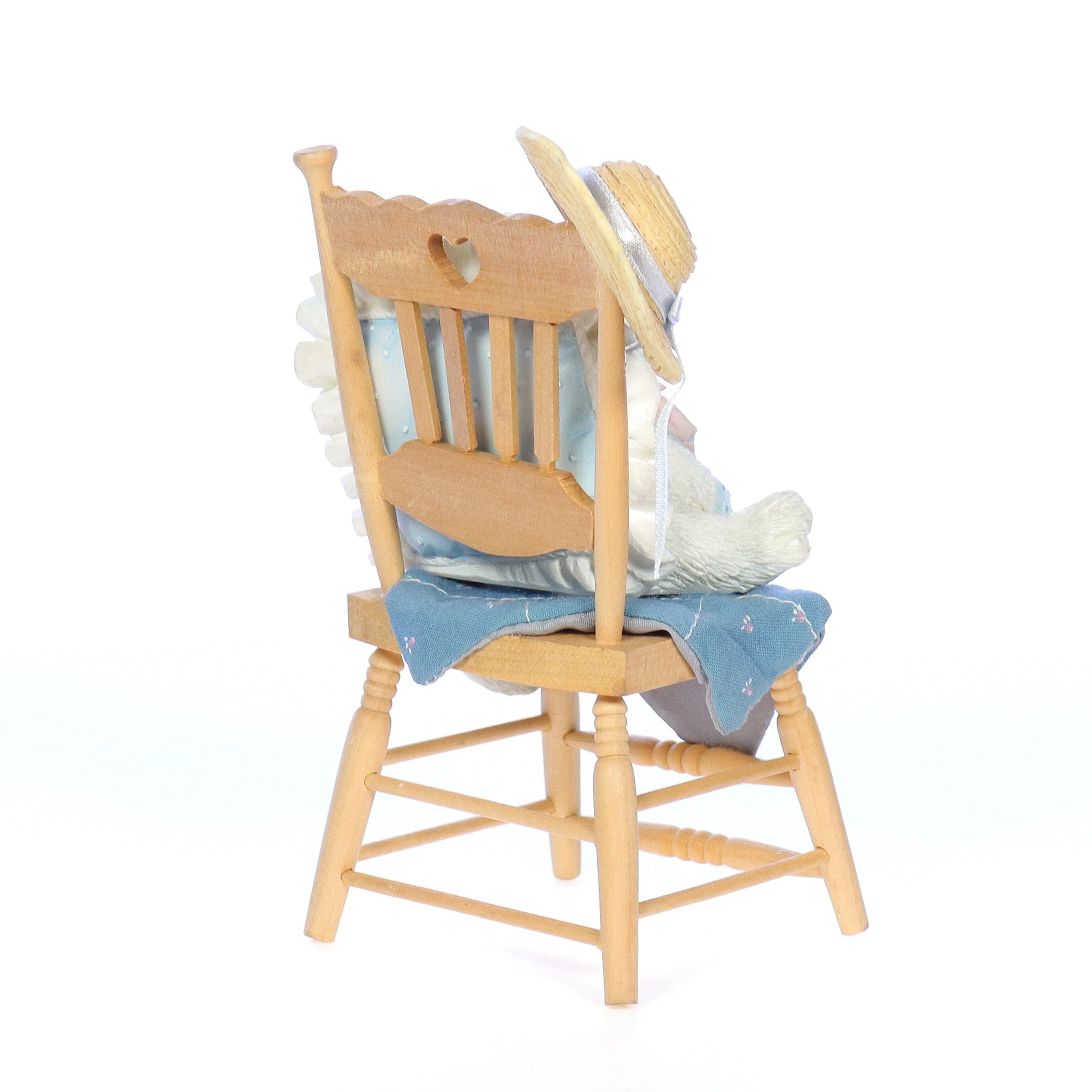 Calico Kittens Vintage 1992 Resin Figurine Waiting For A Friend Like You 627895 - Image 5