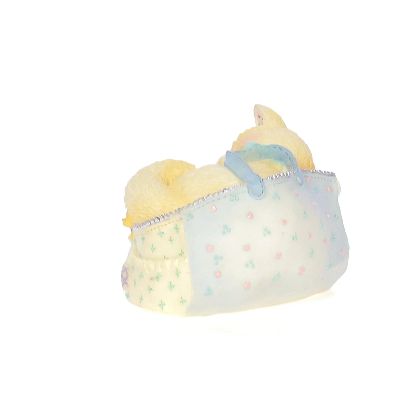 Calico Kittens Vintage 2001 Resin Figurine Welcoming A Whole New Bag Of Tricks - Image 4