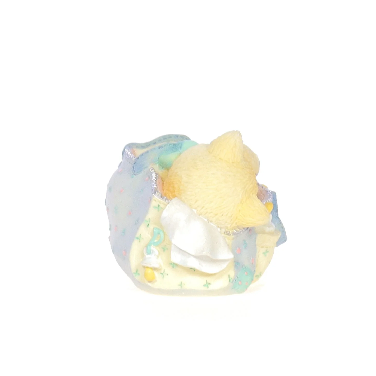 Calico Kittens Vintage 2001 Resin Figurine Welcoming A Whole New Bag Of Tricks - Image 7