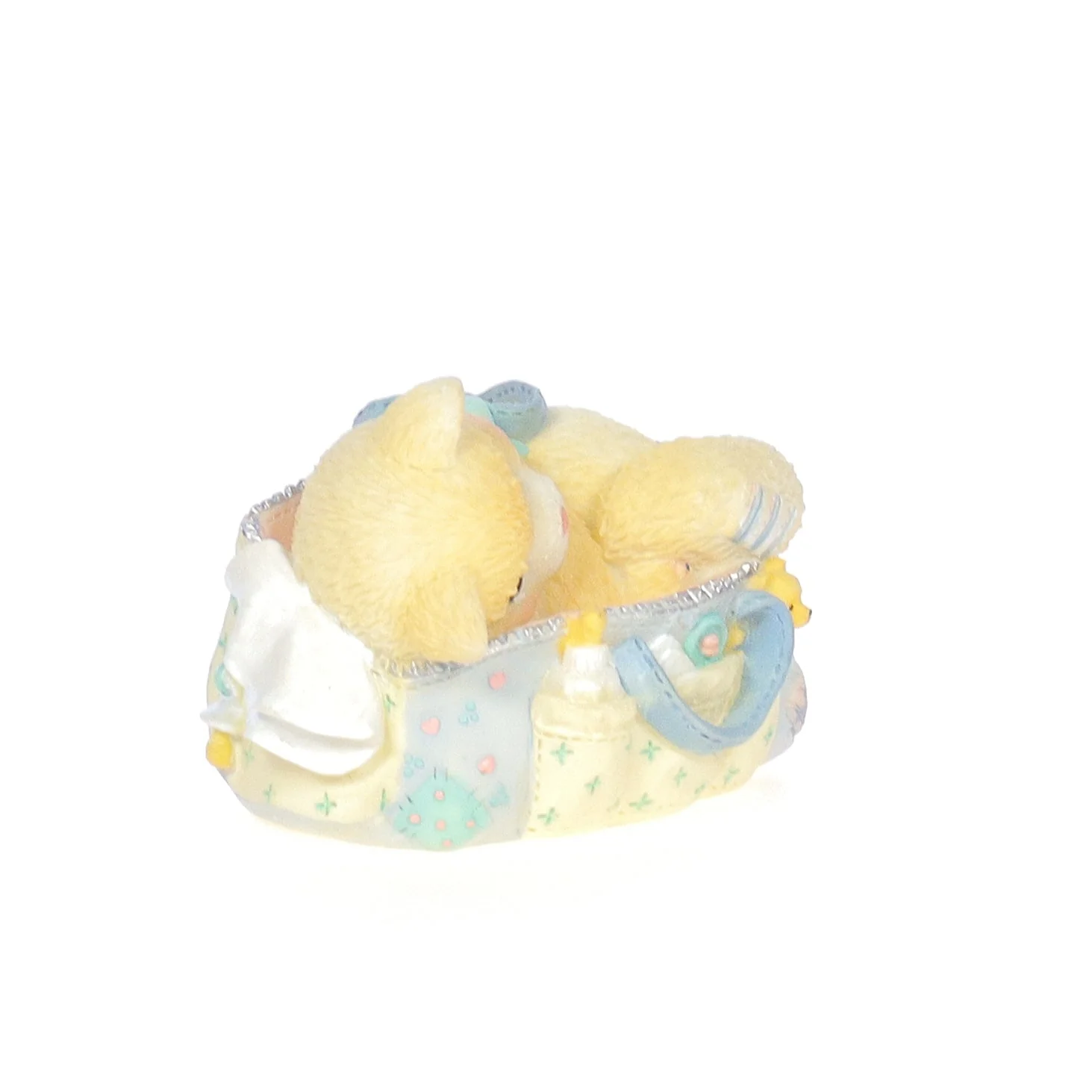 Calico Kittens Vintage 2001 Resin Figurine Welcoming A Whole New Bag Of Tricks - Image 8