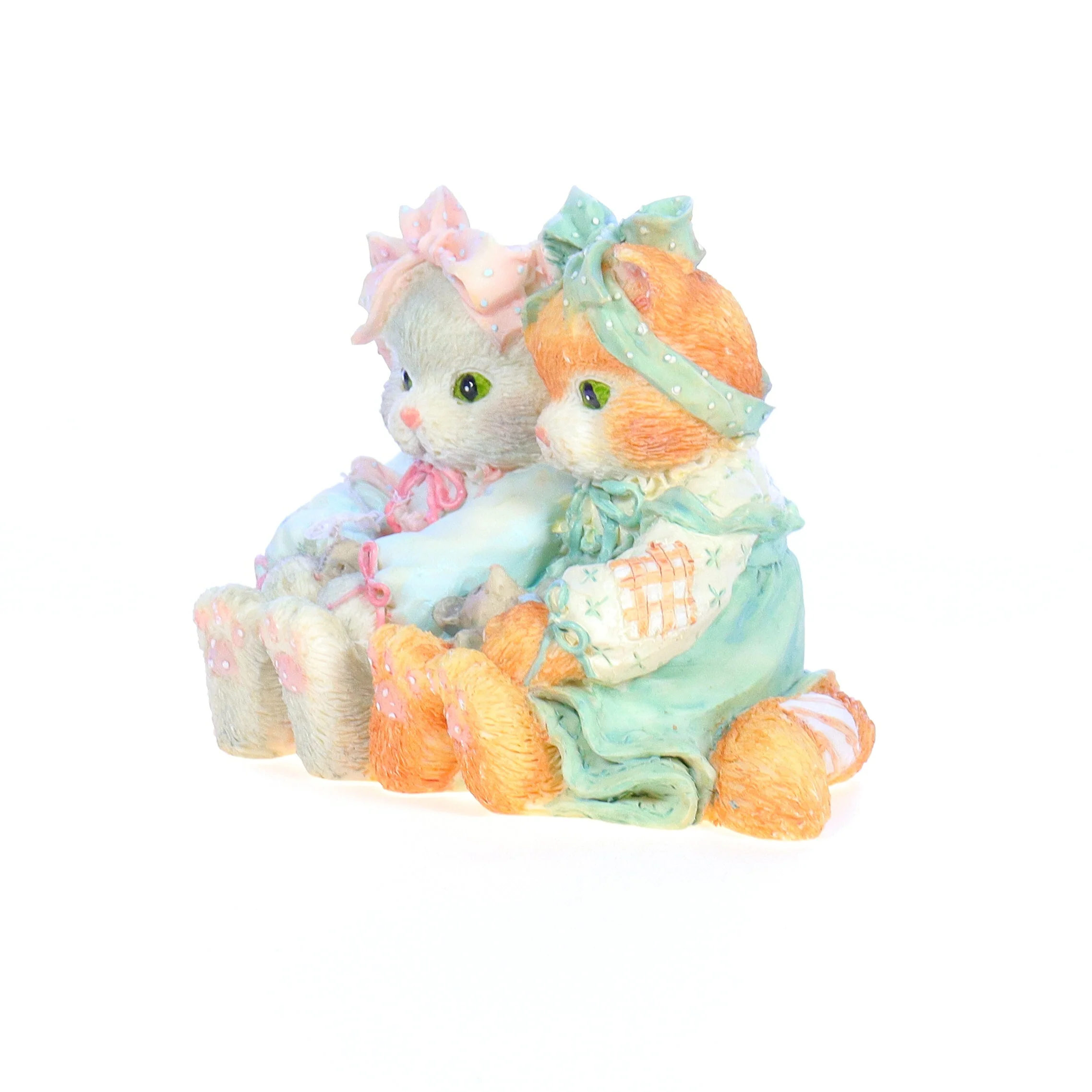 Calico Kittens Vintage 1992 Resin Figurine We're A Purr-Fect Pair 627925 - Image 2