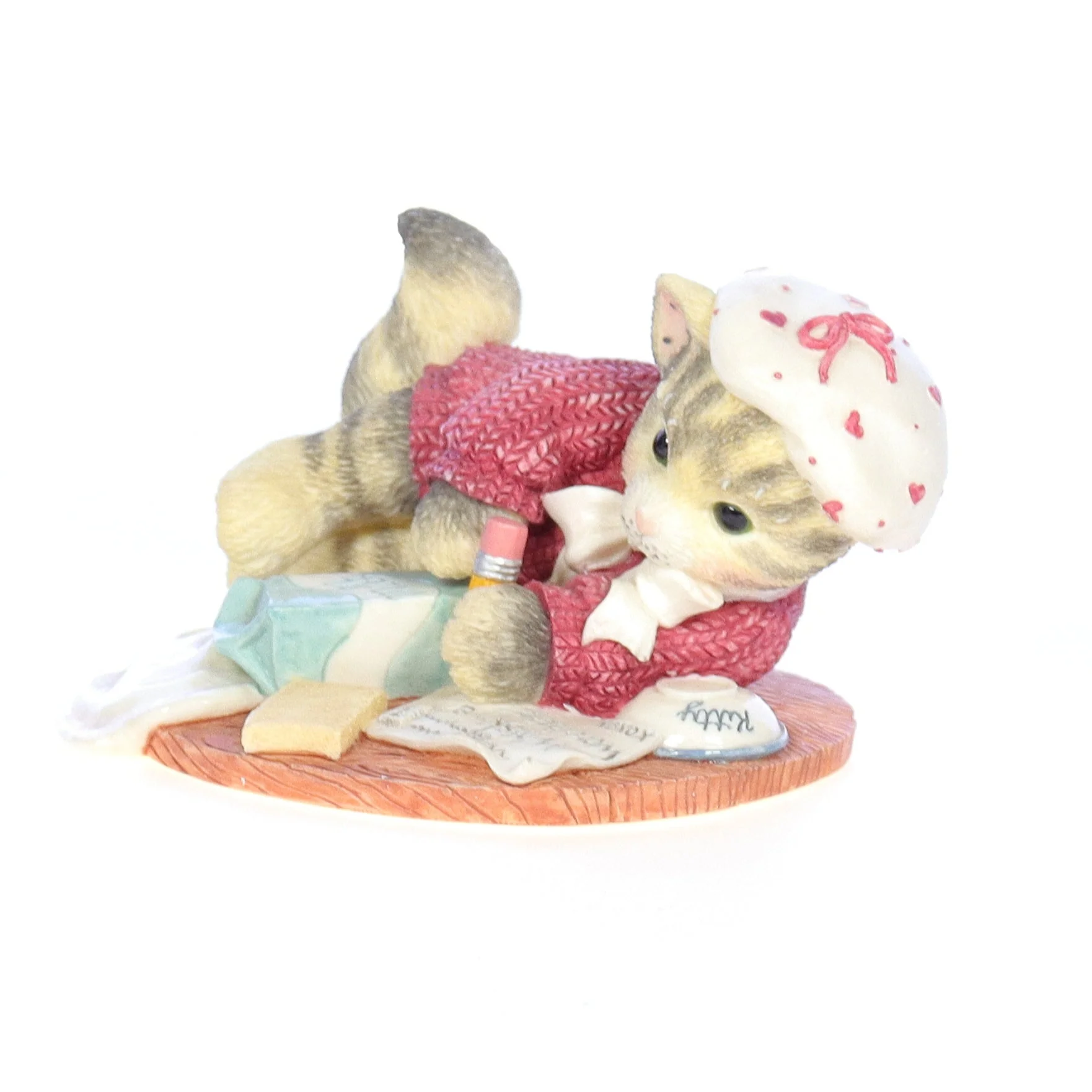 Calico Kittens Vintage 1997 Resin Figurine Whisk-er Were Here 295434 - Image 2