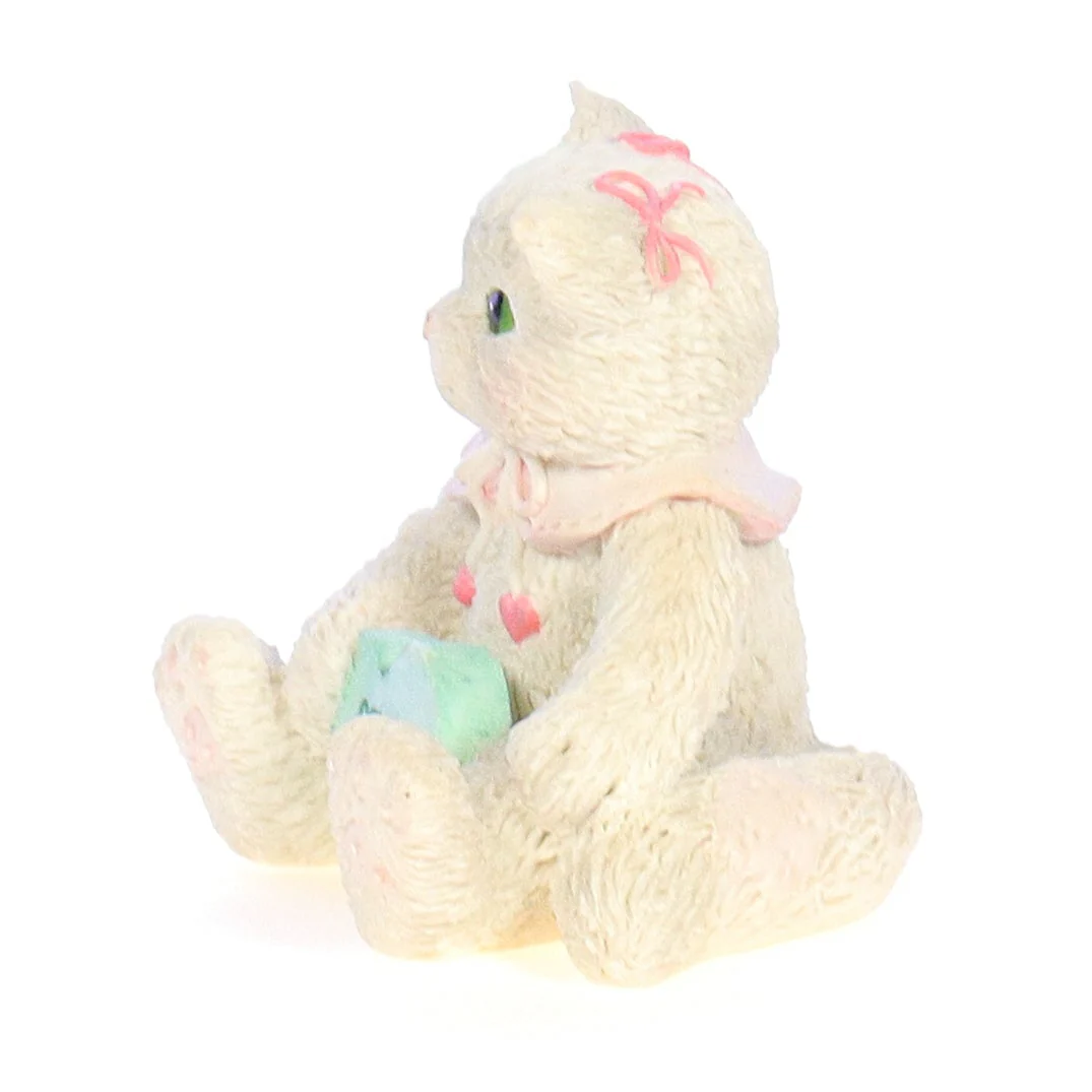 Calico Kittens Vintage 1998 Resin Figurine You're An All-Star Friend 454621 - Image 3