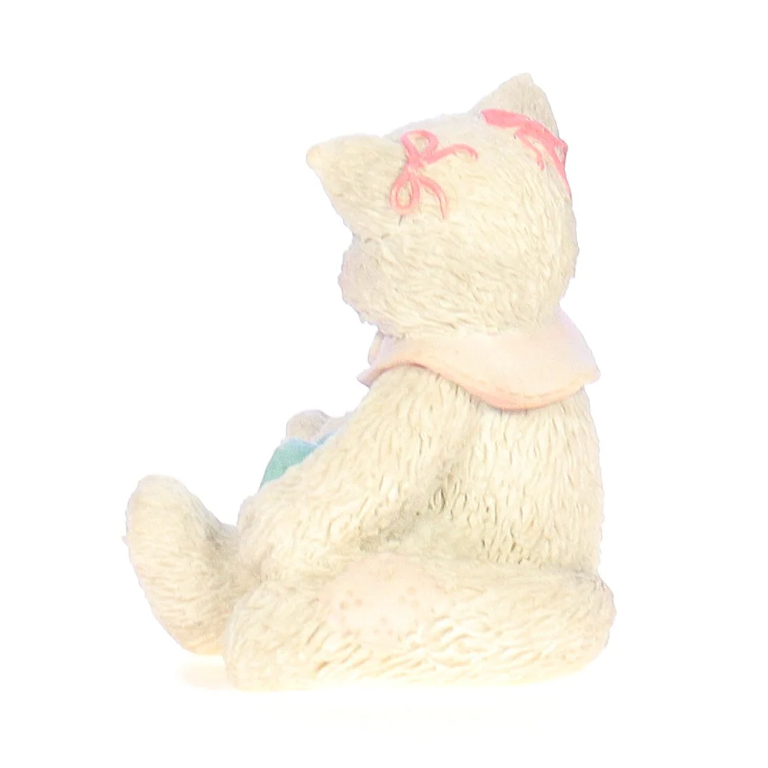 Calico Kittens Vintage 1998 Resin Figurine You're An All-Star Friend 454621 - Image 4