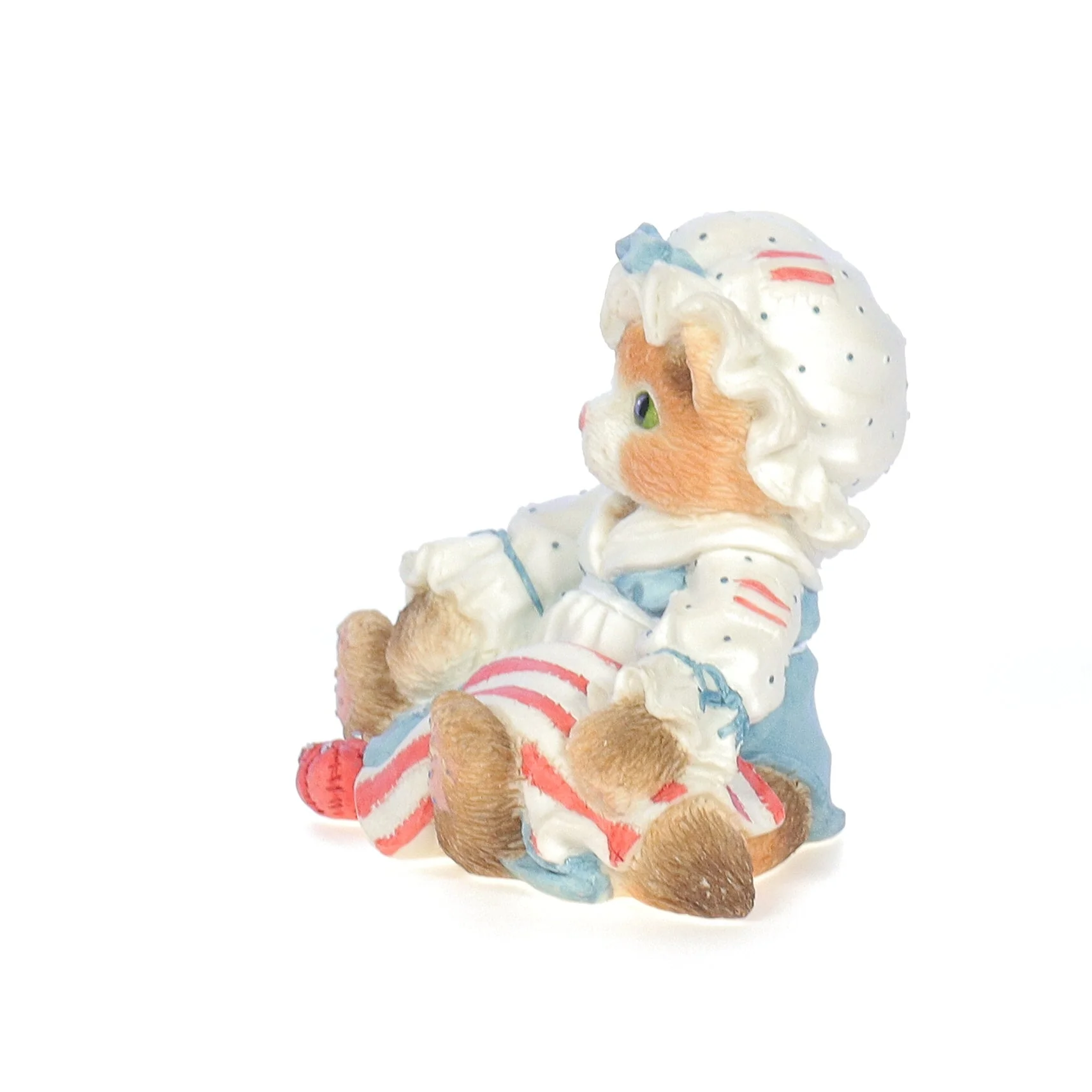 Calico Kittens Vintage 1994 Resin Figurine You're My All American Friend 129607 - Image 3