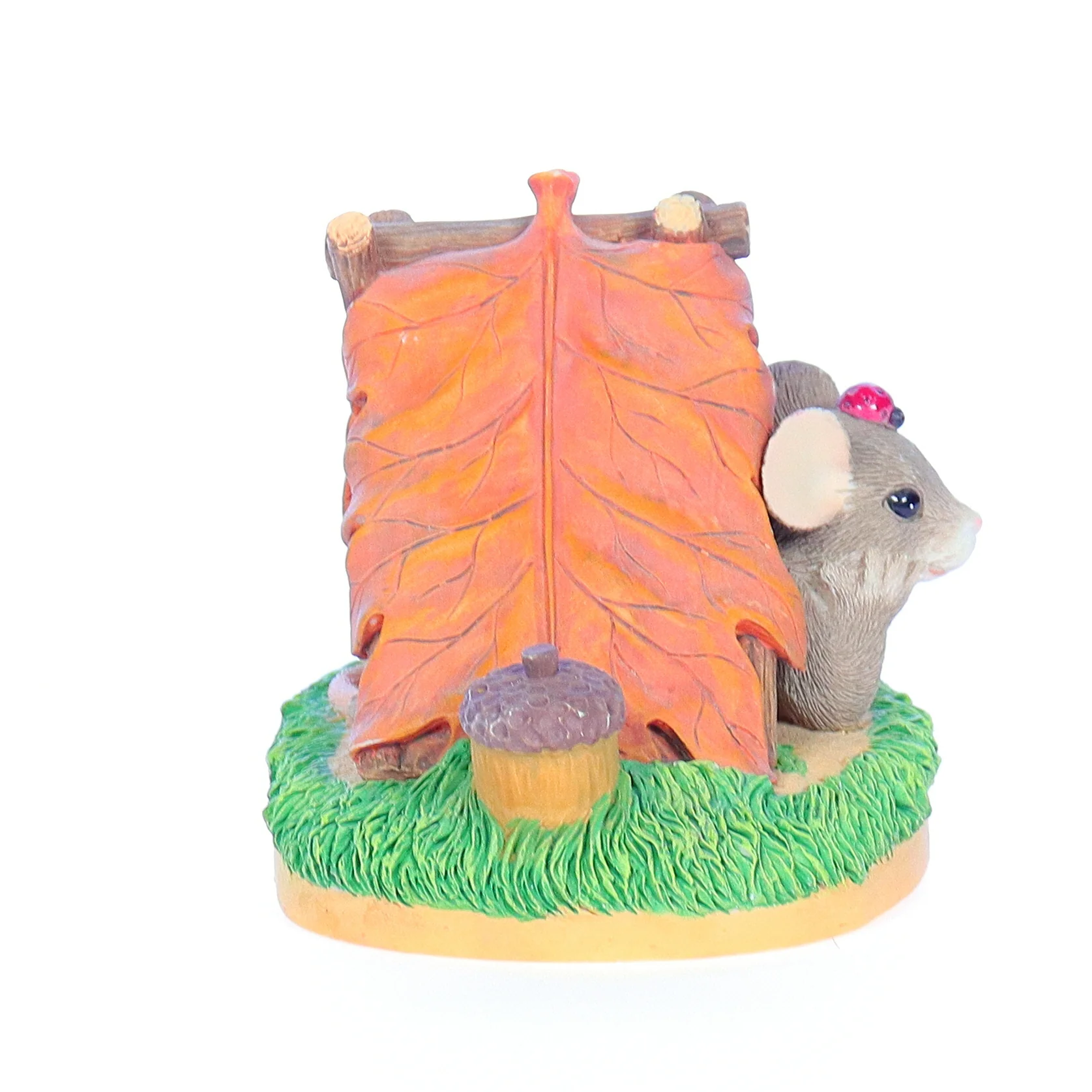 Charming Tails Vintage Resin Fall Figurine 83/703 Camping Out 2.75" - Image 7