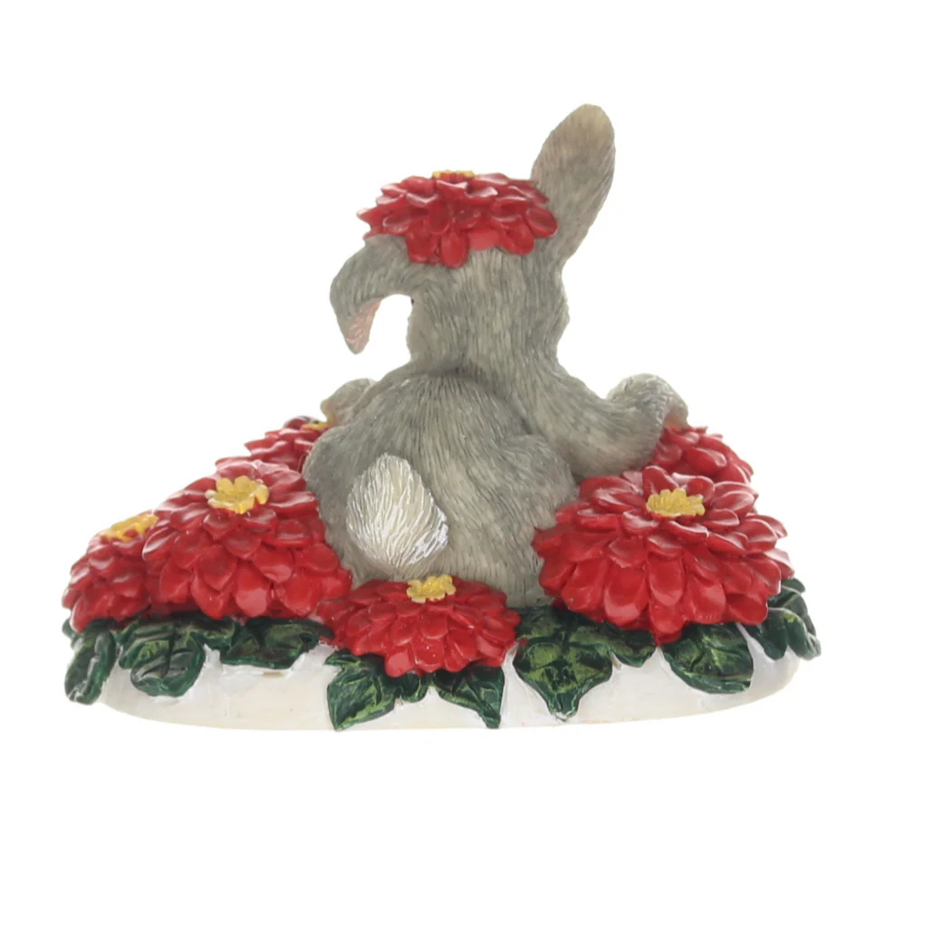 Charming Tails Fitz & Floyd Resin Figurine in Box Christmas 87426 3" - Image 5