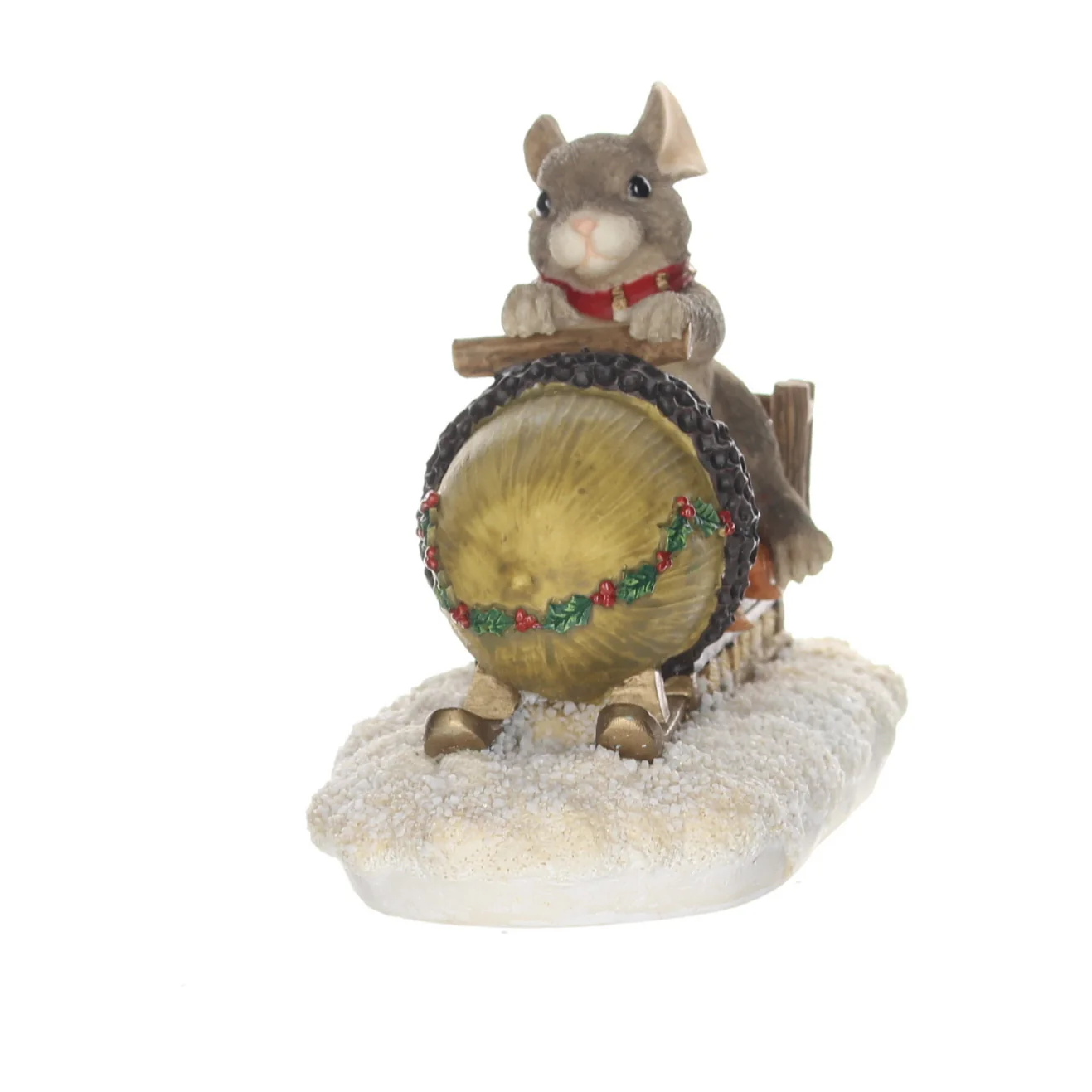 Charming Tails Fitz & Floyd Resin Figurine in Box Christmas 87/612 3.5" - Image 7