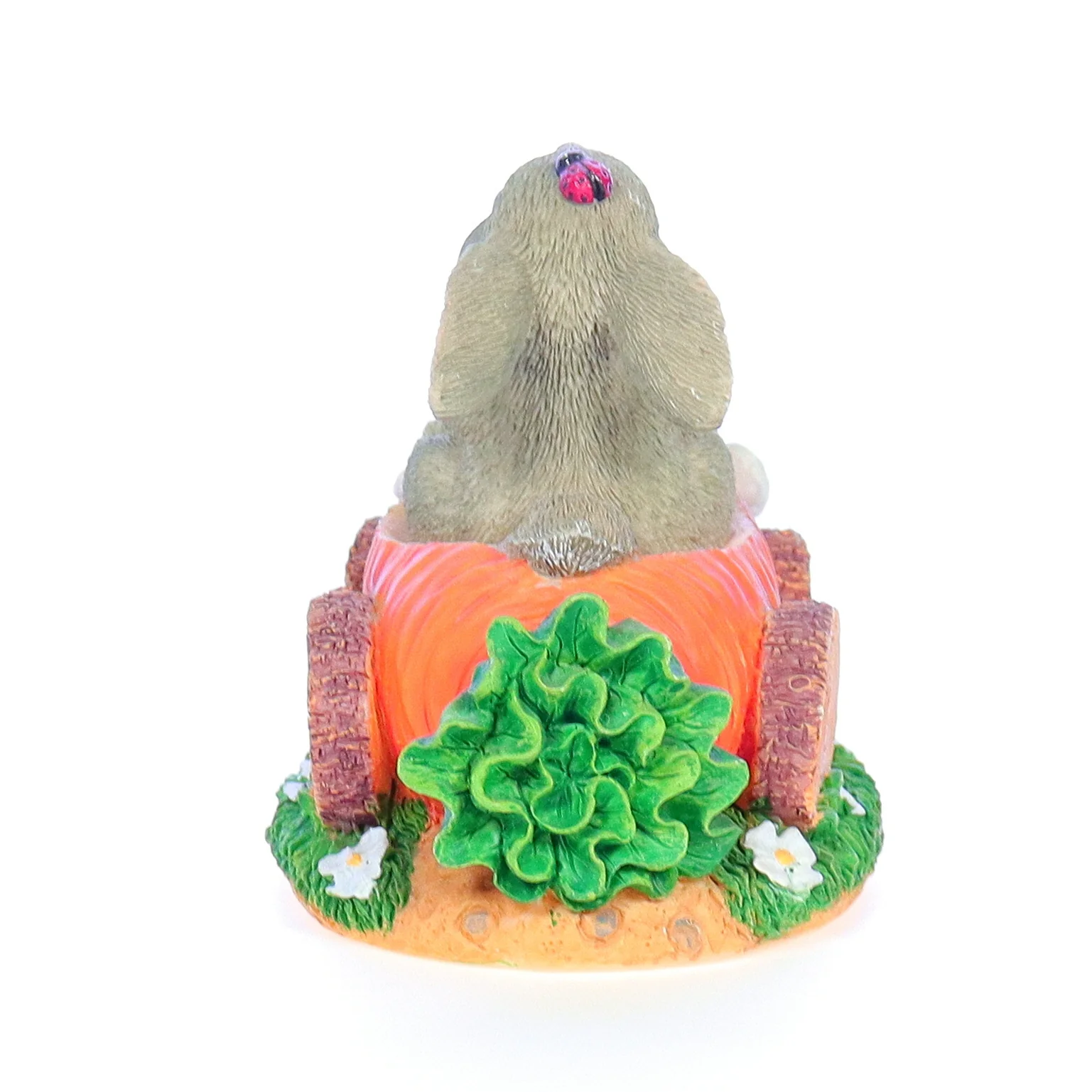 Charming Tails Vintage Resin Easter Figurine 88/703 Motoring Along 3" - Image 5