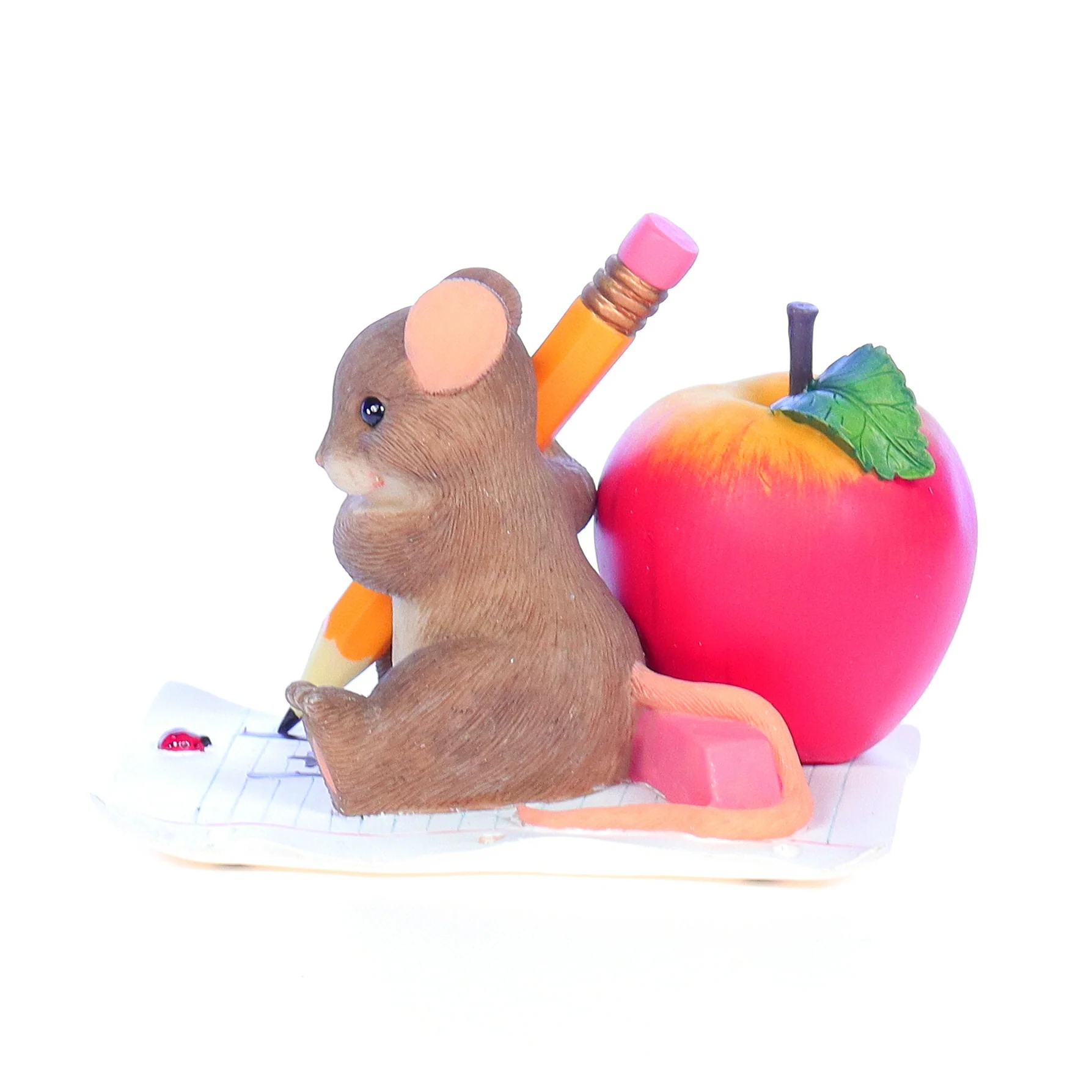 Charming Tails Vintage Resin Education Figurine 89/151 You've Taught Me So Much