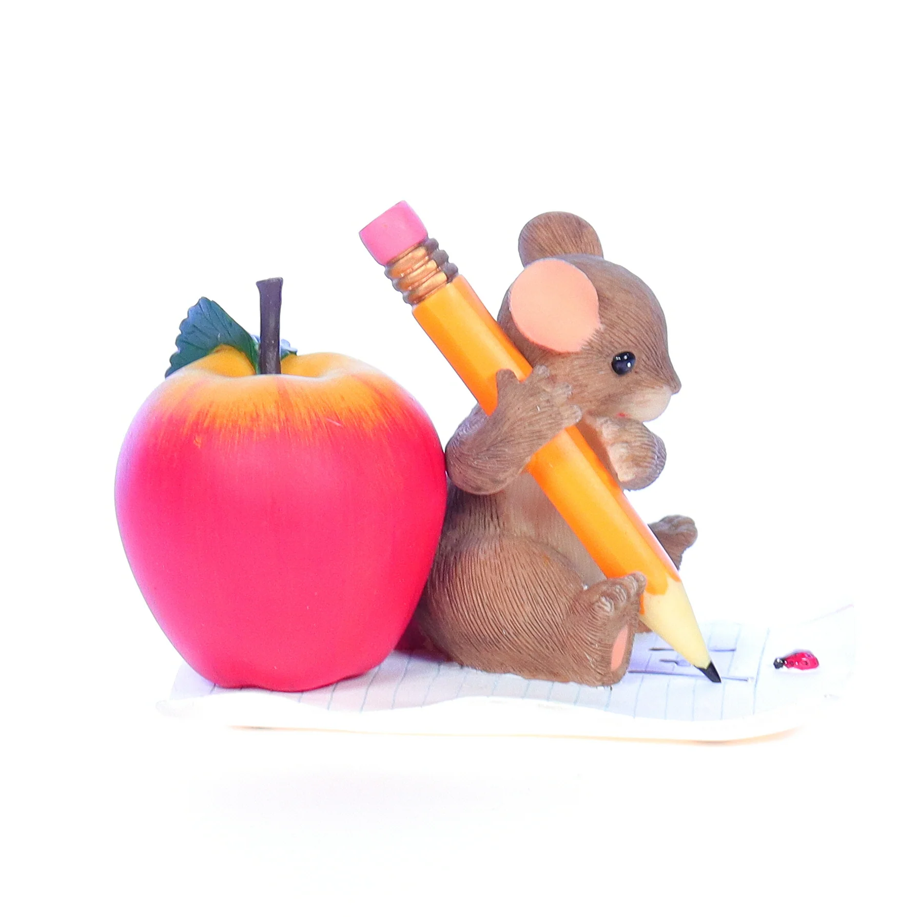 Charming Tails Vintage Resin Education Figurine 89/151 You've Taught Me So Much - Image 5