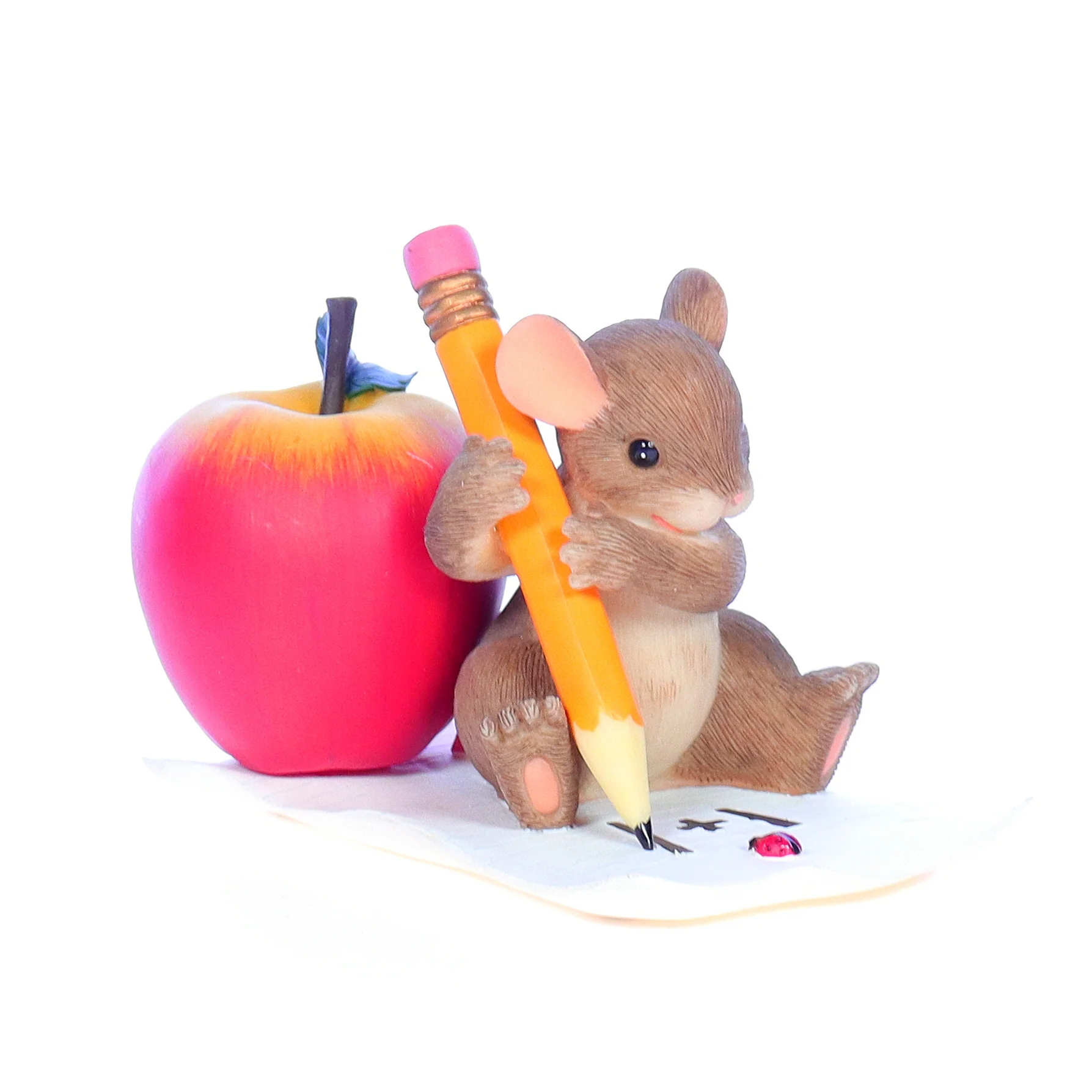 Charming Tails Vintage Resin Education Figurine 89/151 You've Taught Me So Much - Image 6