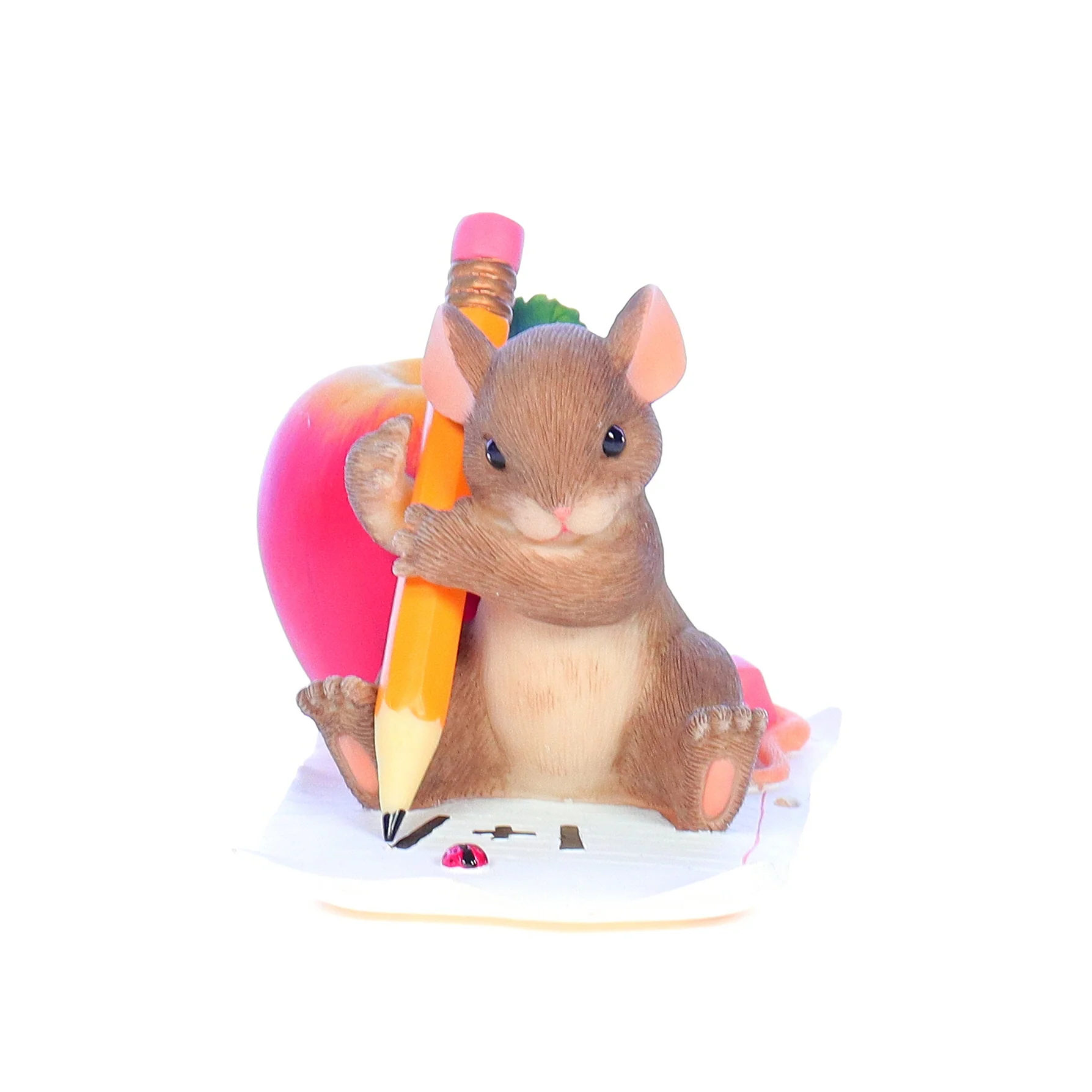 Charming Tails Vintage Resin Education Figurine 89/151 You've Taught Me So Much - Image 7