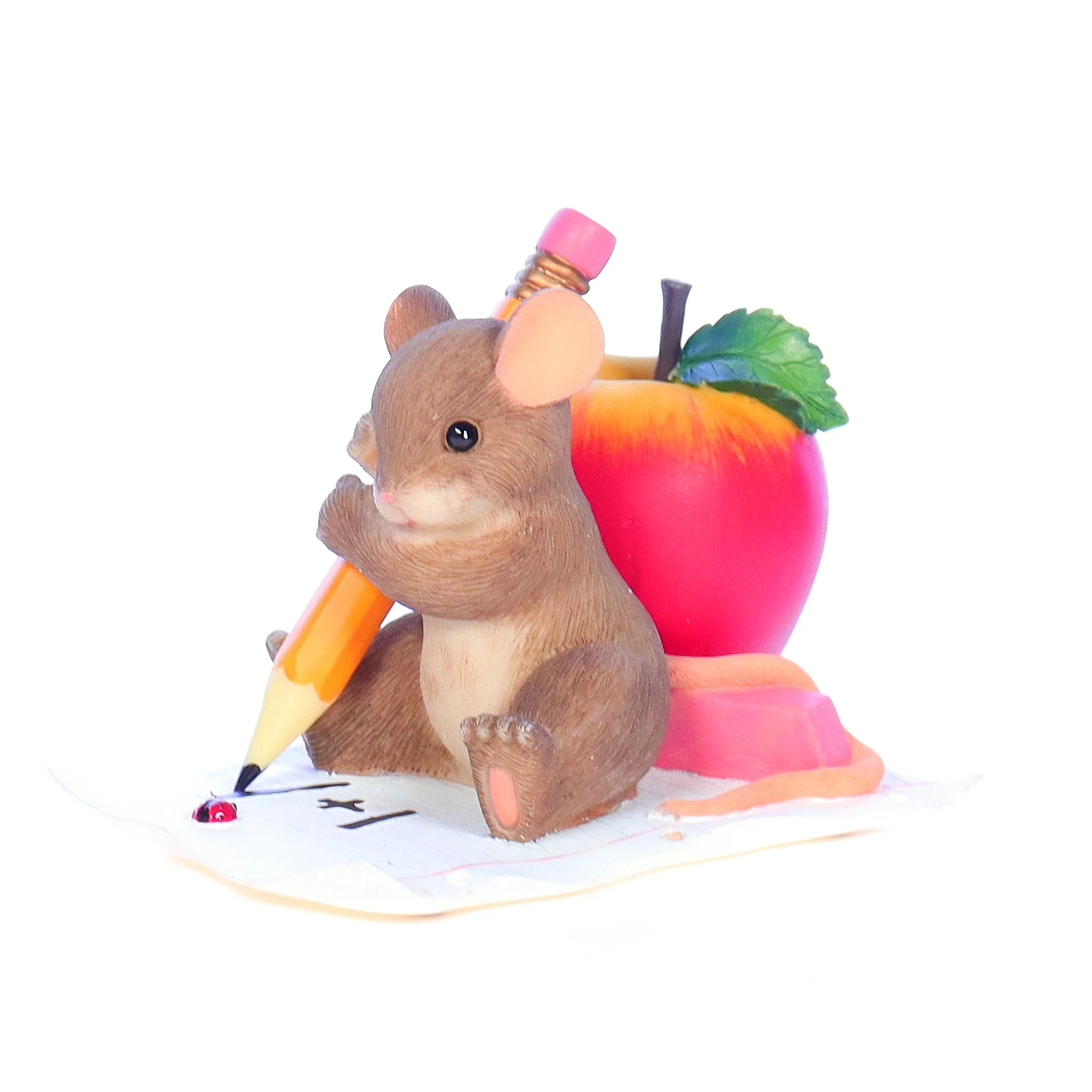 Charming Tails Vintage Resin Education Figurine 89/151 You've Taught Me So Much - Image 8