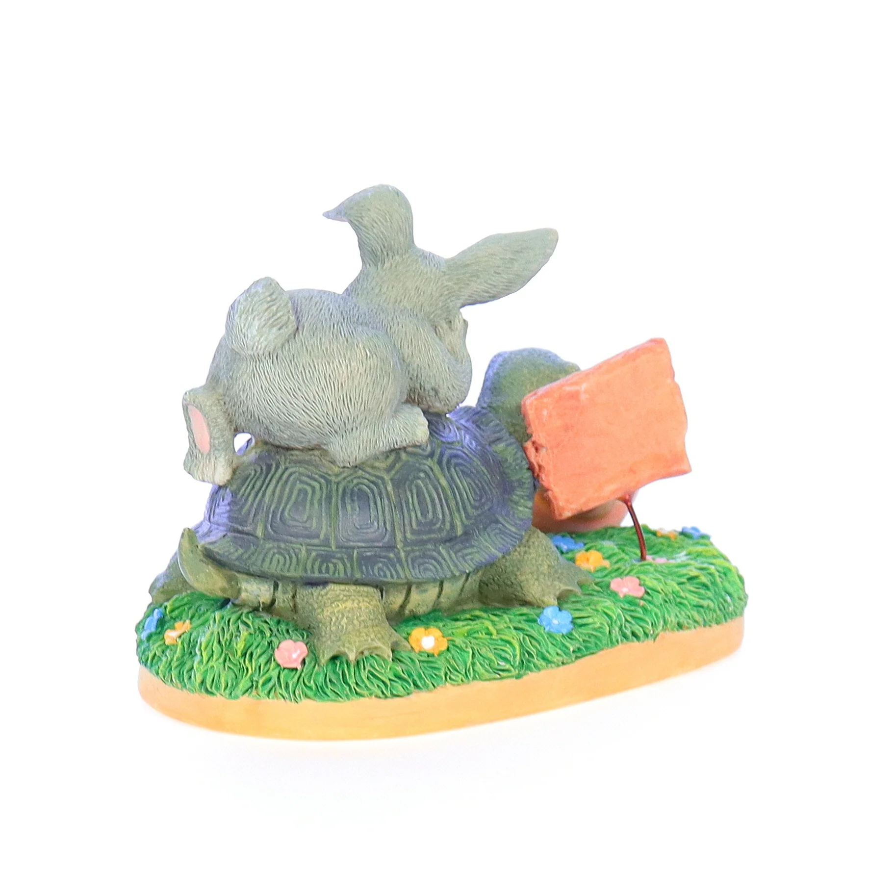 Charming Tails Vintage Resin Figurine 89/716 Steady Wins The Race 2.75" - Image 4
