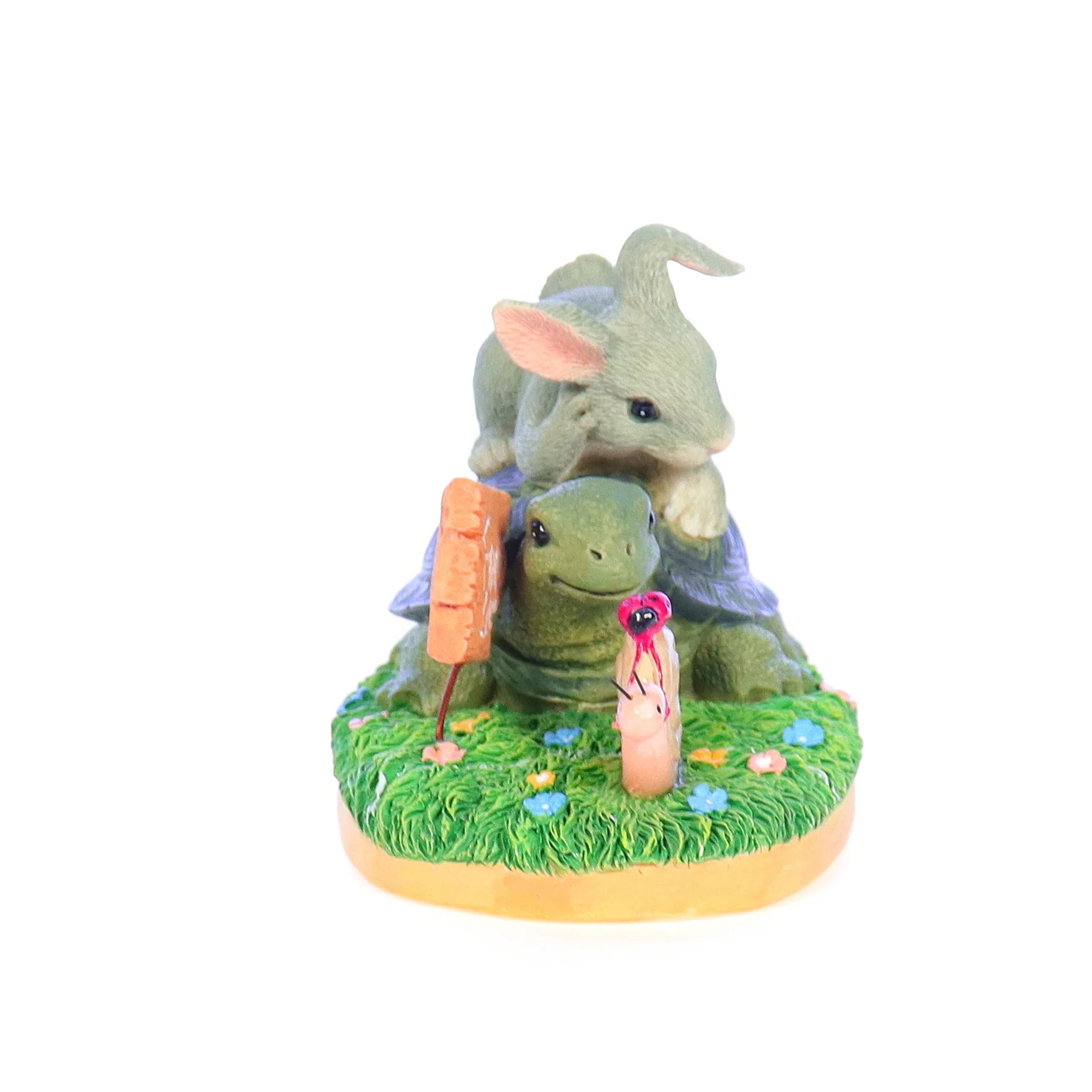 Charming Tails Vintage Resin Figurine 89/716 Steady Wins The Race 2.75" - Image 7