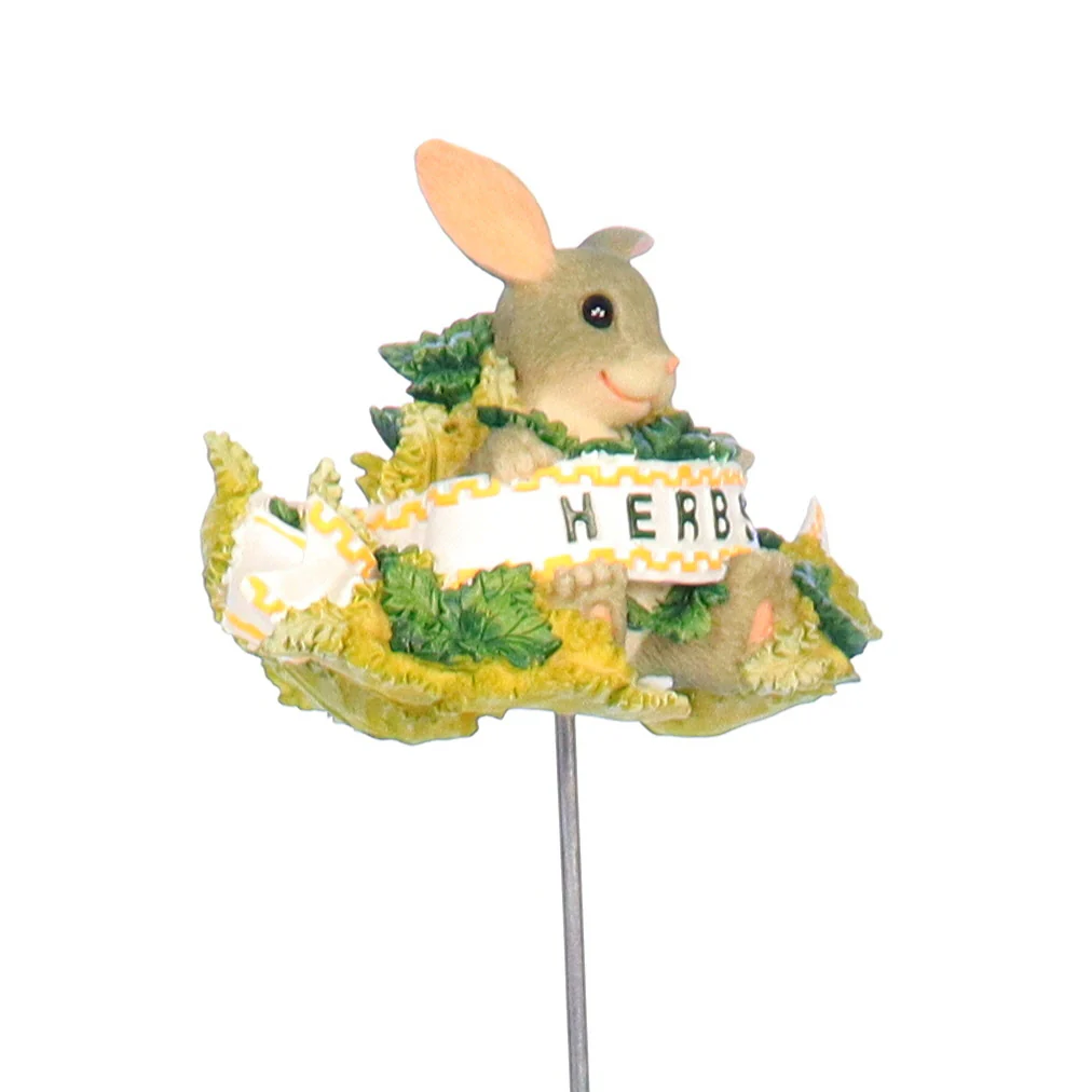 Charming Tails Vintage Resin Spring Garden Stake 93/704 Spring Garden 3" - Image 8