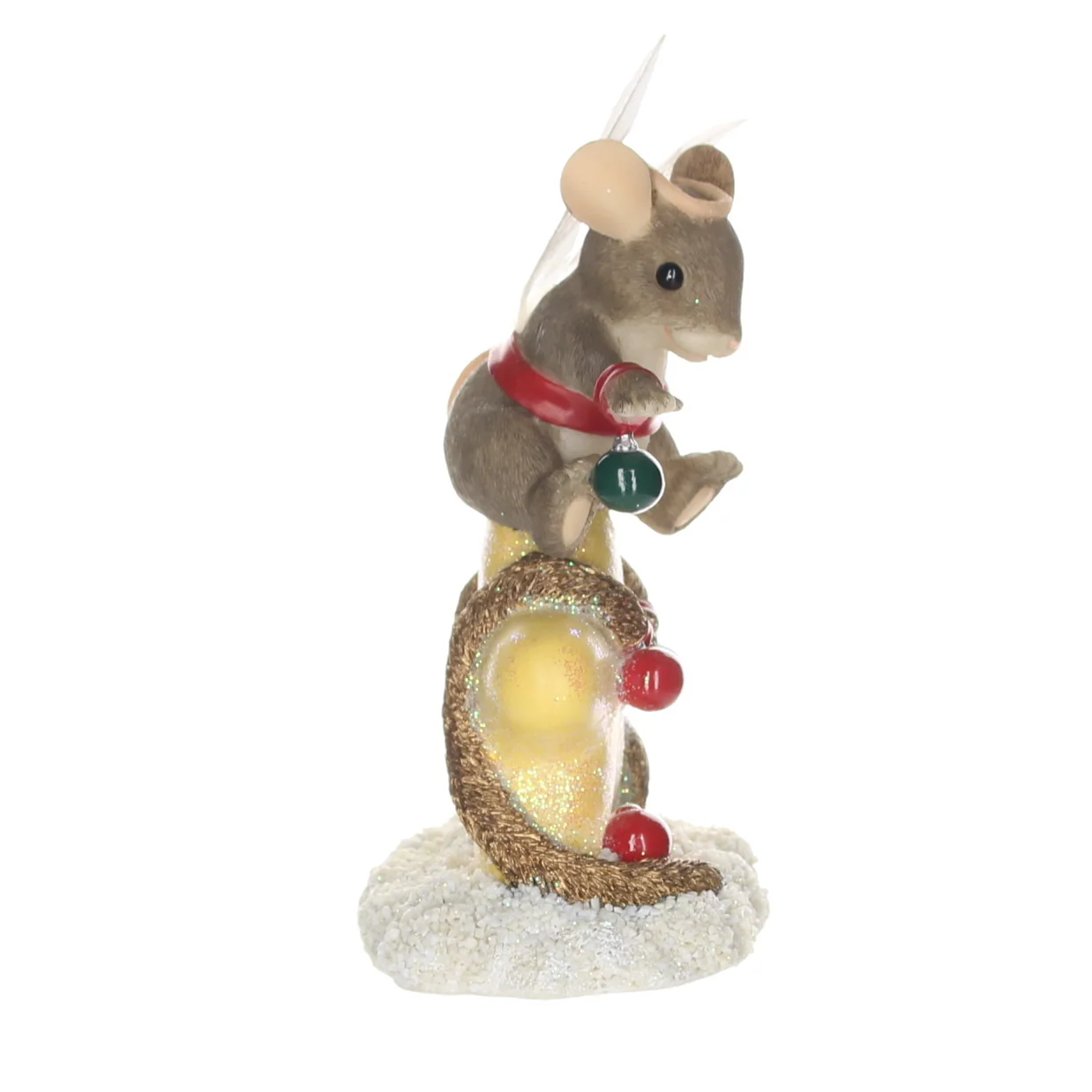 Charming Tails Fitz & Floyd Resin Figurine in Box Christmas 98/279 4.5" - Image 7