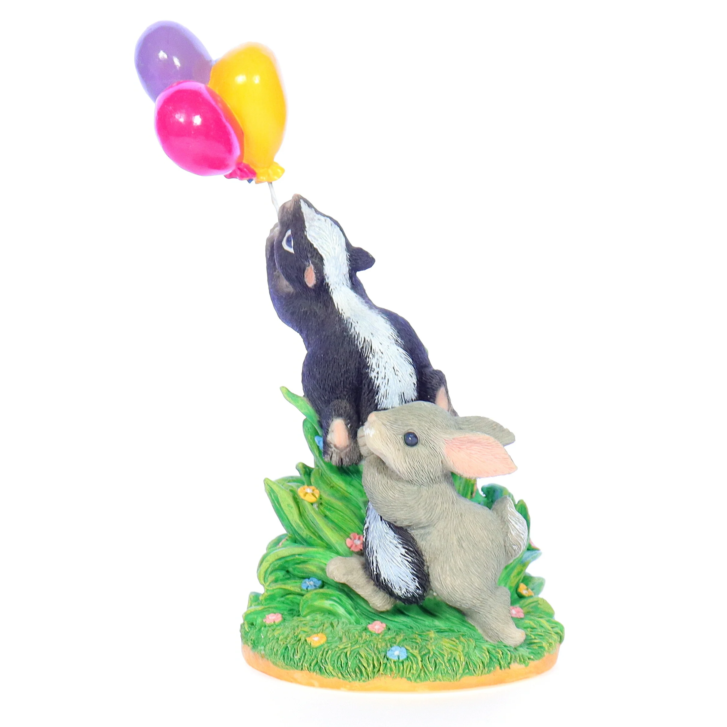 Charming Tails Vintage Resin Birthday Figurine 98/600 Hang On 5.75" - Image 2
