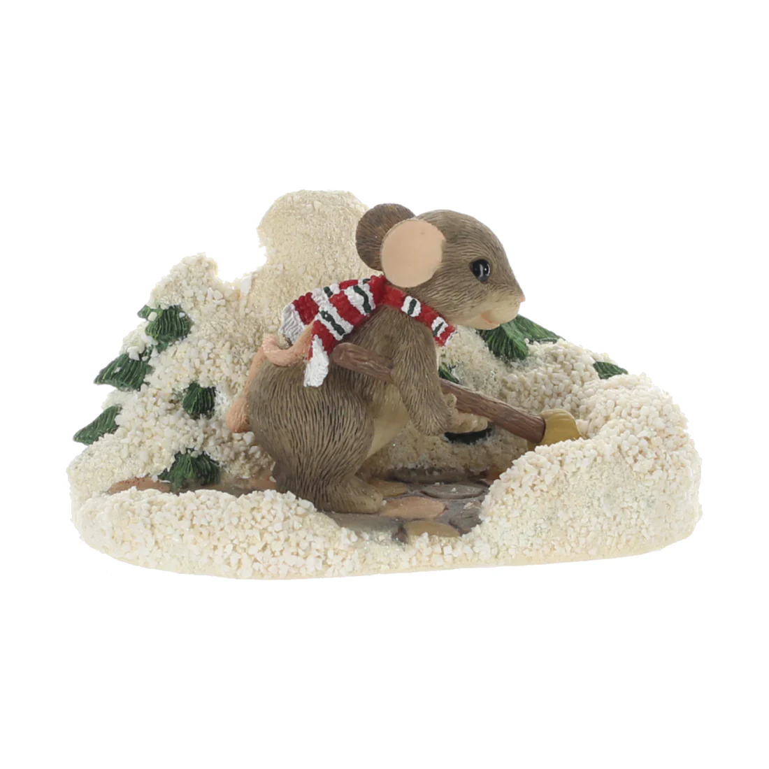Charming Tails Vintage  Resin Figurine A shoveling We Will Goâ€¦Fig 87204 - Image 8