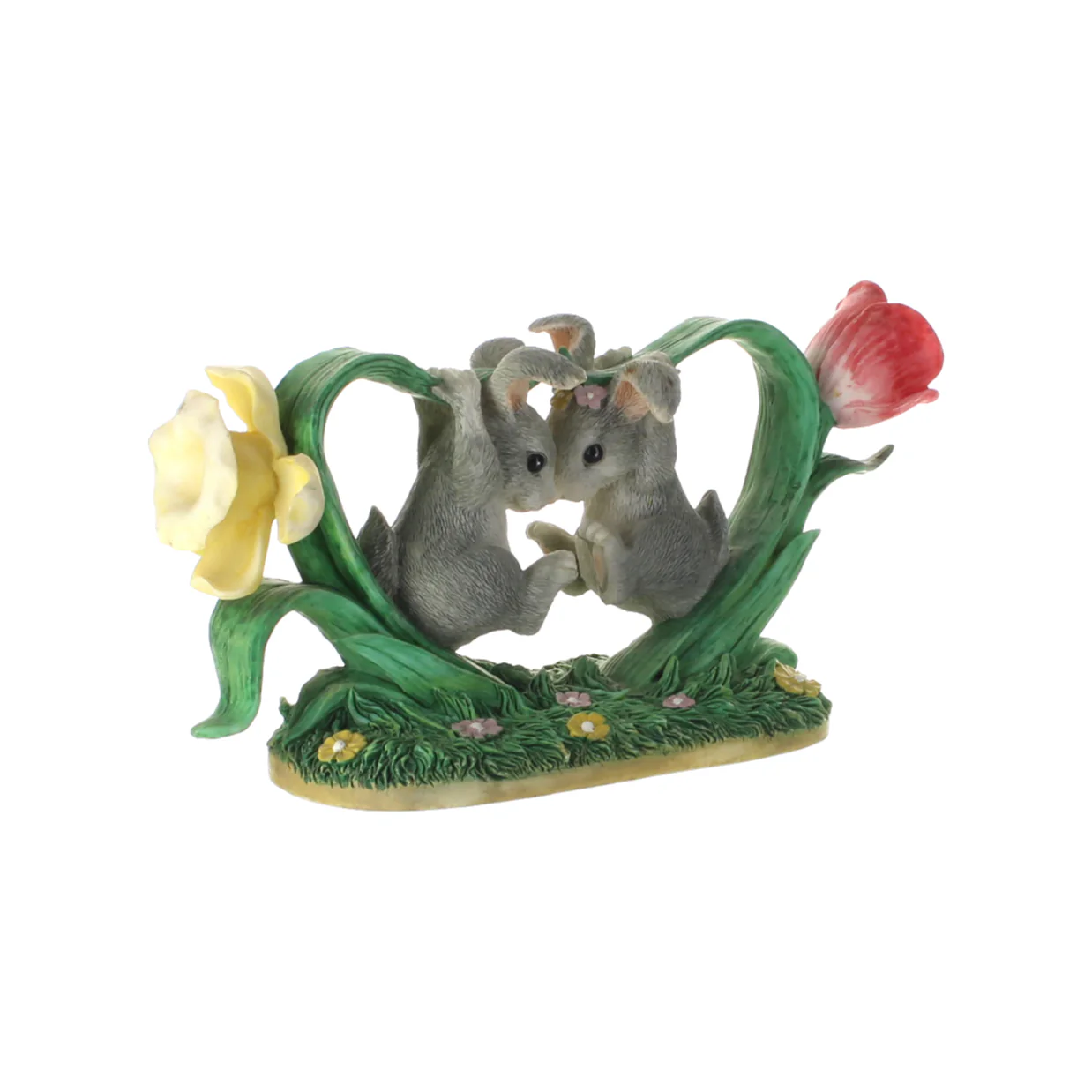 Charming Tails Vintage  Resin Figurine Bunny Buddies 89619 - Image 4