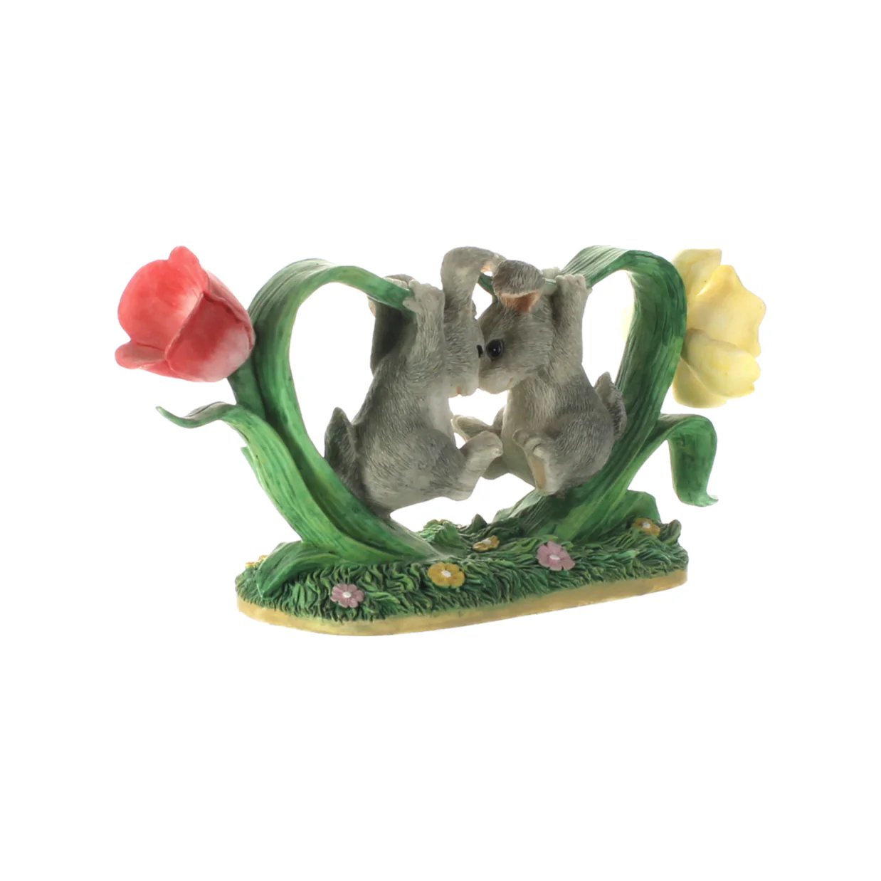 Charming Tails Vintage  Resin Figurine Bunny Buddies 89619 - Image 8