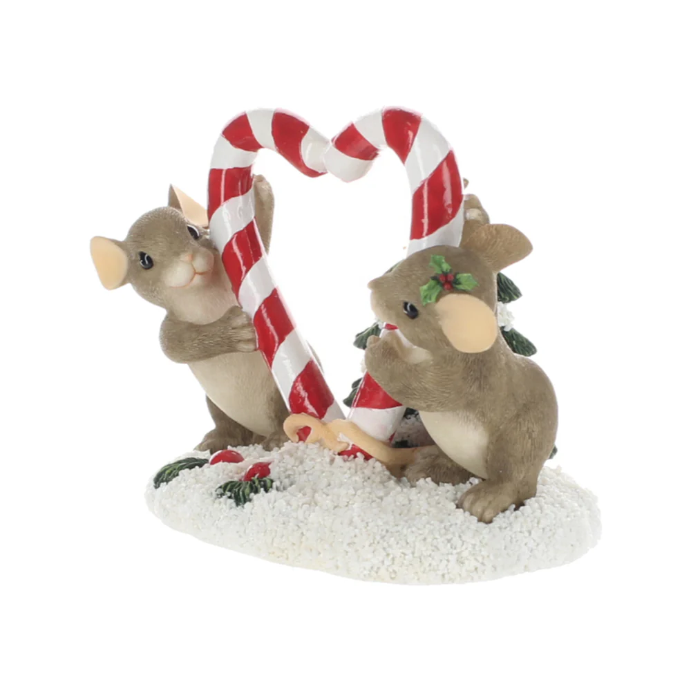 Charming Tails Vintage  Resin Figurine Holiday Sweeties 98271 - Image 2