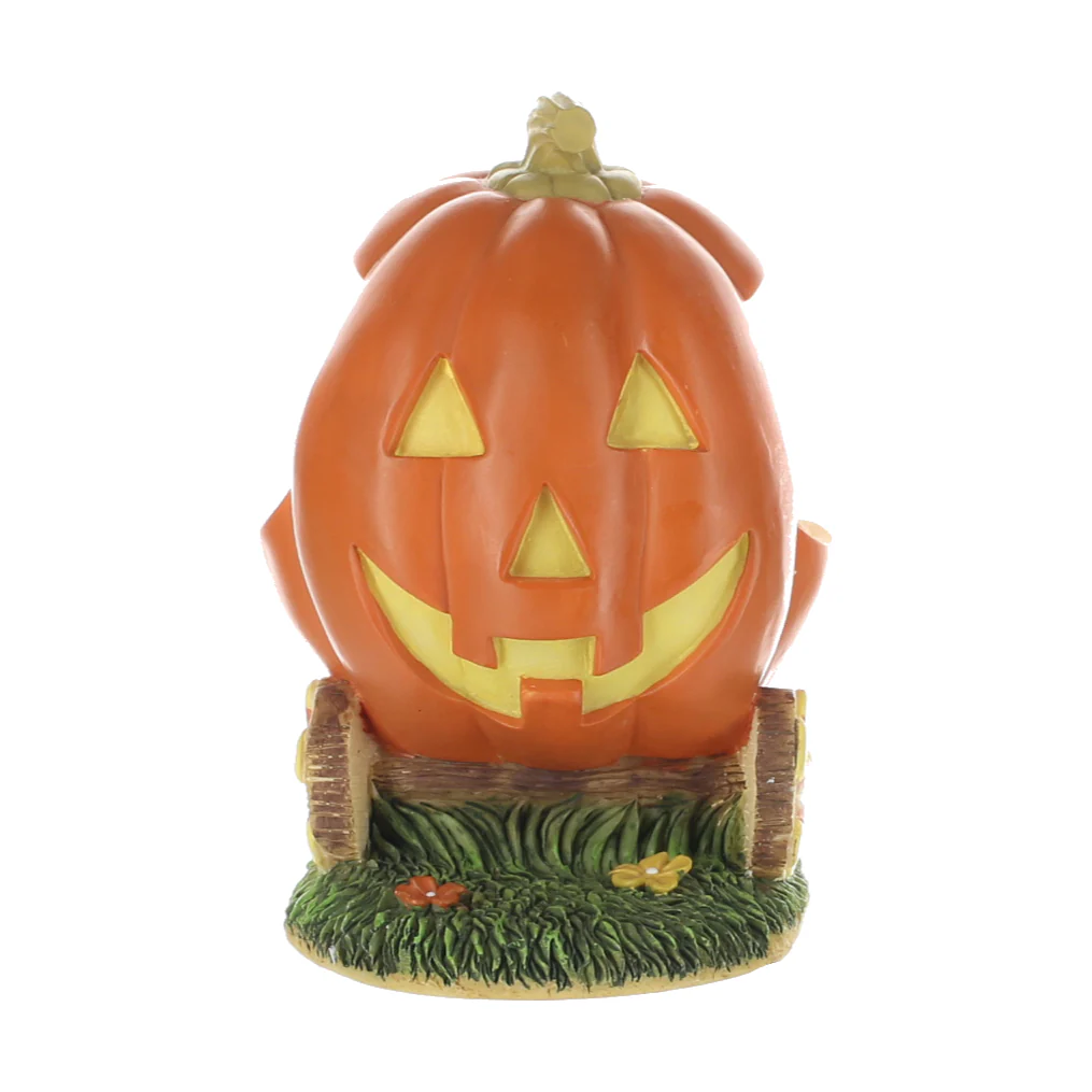 Charming Tails Vintage  Resin Figurine Jack-O-Lantern Jalopy 85410 - Image 4