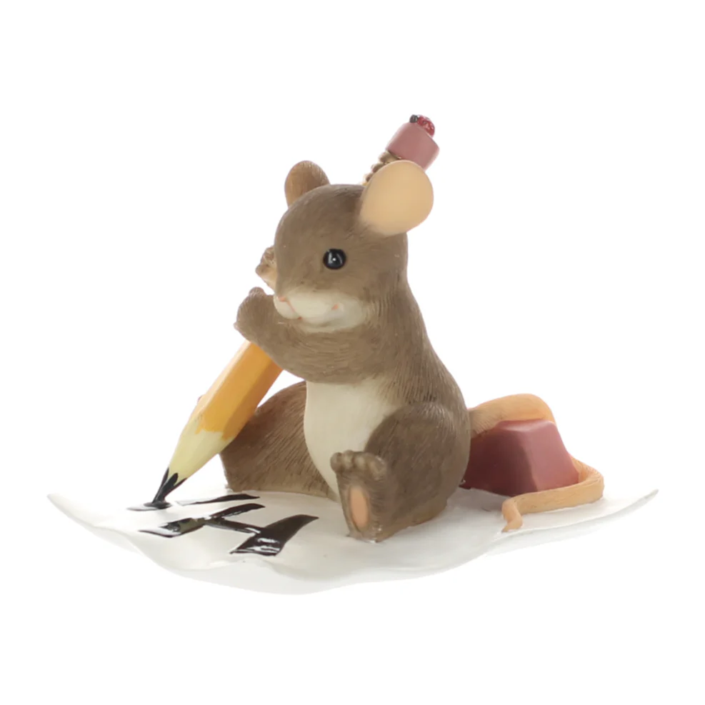 Charming Tails Vintage 2005 Resin Figurine Just Wanted To Say Hi 89/179 - Image 4
