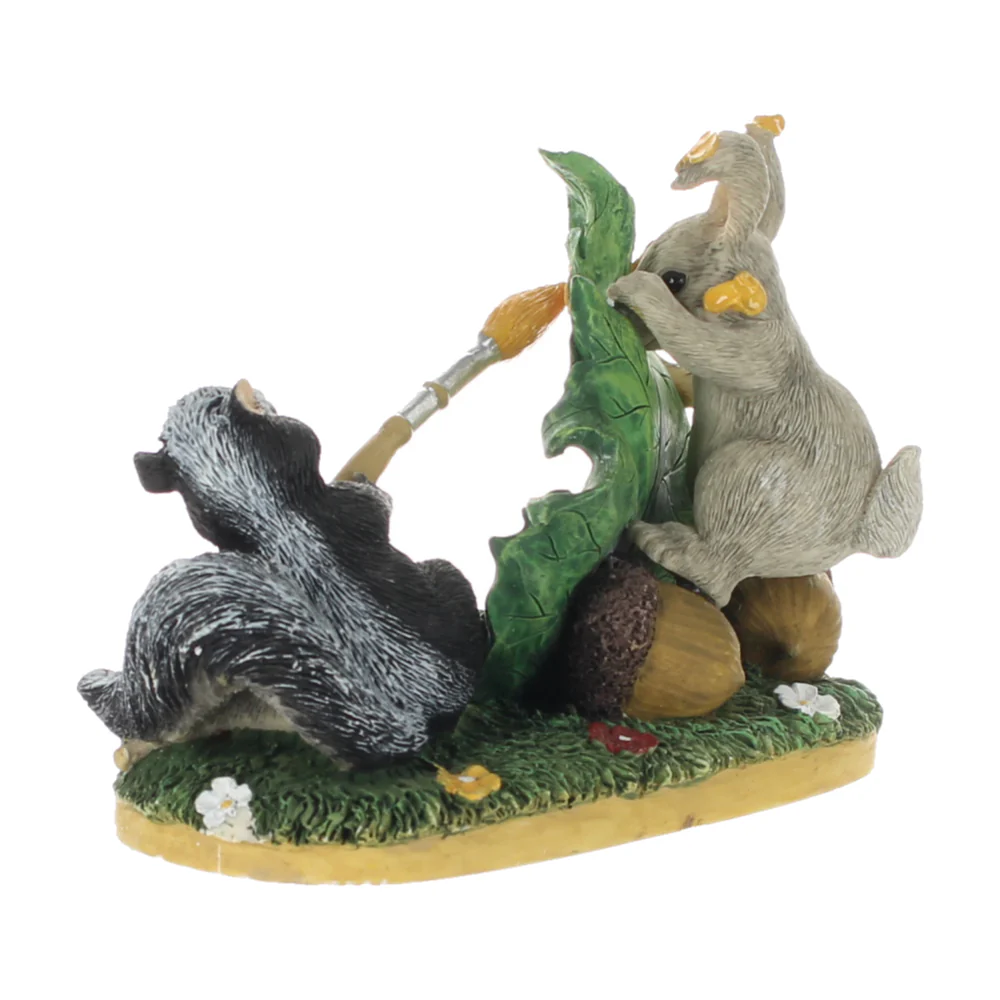 Charming Tails Vintage  Resin Figurine Opps! Missed! Figurine 87443 - Image 4