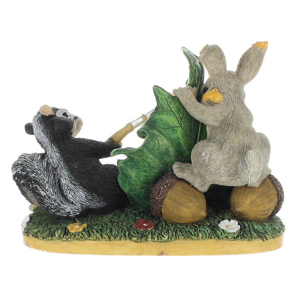 Charming Tails Vintage  Resin Figurine Opps! Missed! Figurine 87443 - Image 5