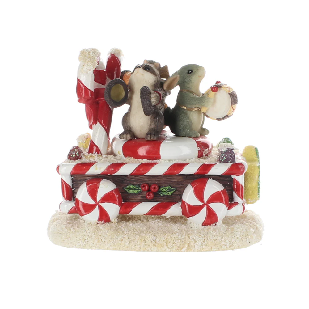 Charming Tails Vintage  Resin Figurine Sugar Time Band Float 87104 - Image 5