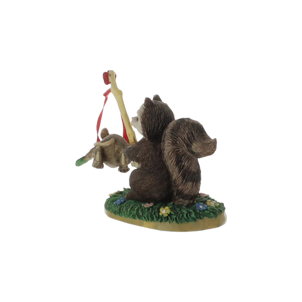 Charming Tails Vintage  Resin Figurine Training Wings 87398 - Image 2
