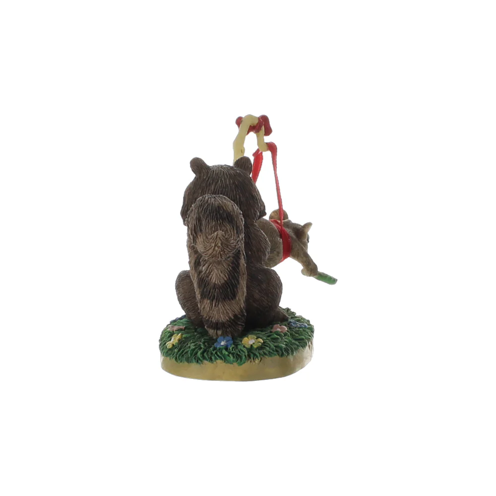 Charming Tails Vintage  Resin Figurine Training Wings 87398 - Image 3