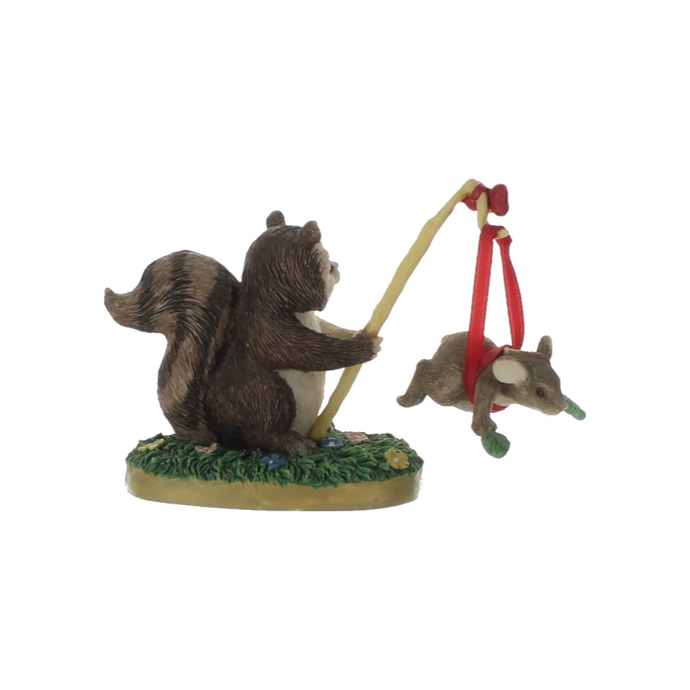 Charming Tails Vintage  Resin Figurine Training Wings 87398 - Image 5