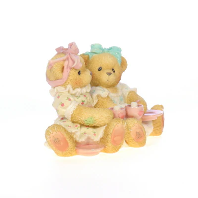 Cherished Teddies Vintage Resin Friendship Figurine 601594 1999 3" - Image 8