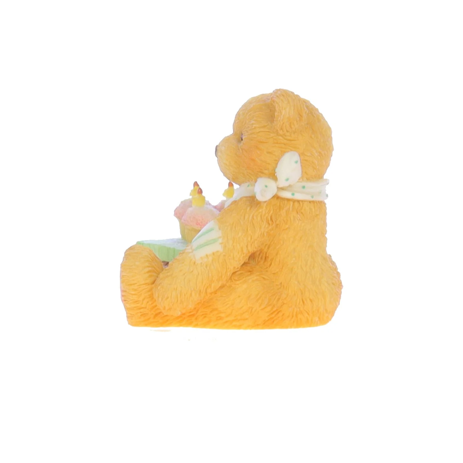 Cherished Teddies Vintage 1992 Resin Figurine Age 3 -"Three Cheers For You" 911313 - Image 3