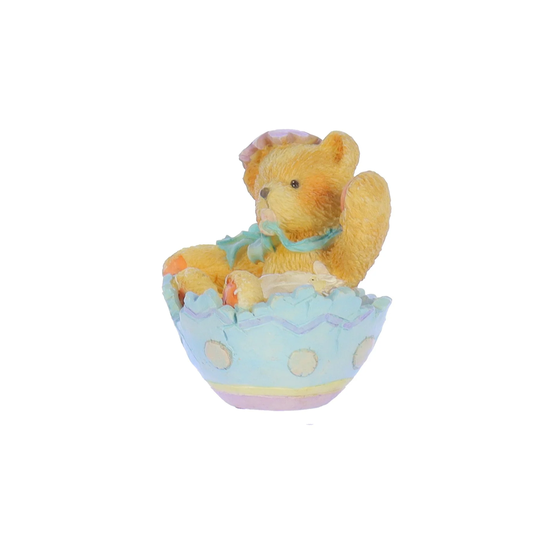 Cherished Teddies Vintage 1994 Resin Figurine Bunny - "Just In Time For Spring" - Image 2