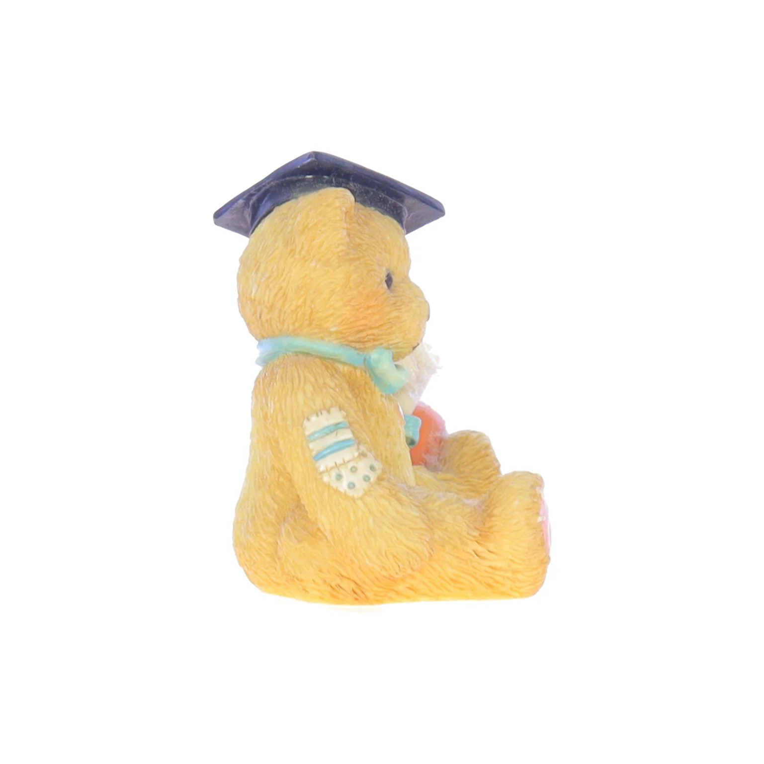 Cherished Teddies Vintage 1995 Resin Figurine Graduation Bear with Diploma 127949 - Image 7