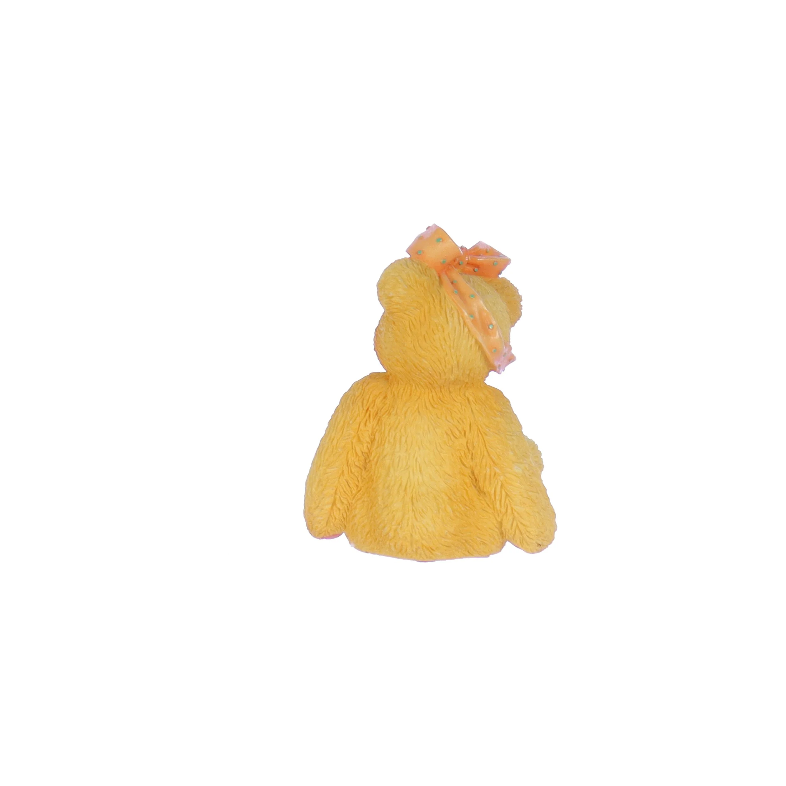 Cherished Teddies Vintage 1991 Resin Figurine Karen - "Best Buddy" 950432 - Image 4
