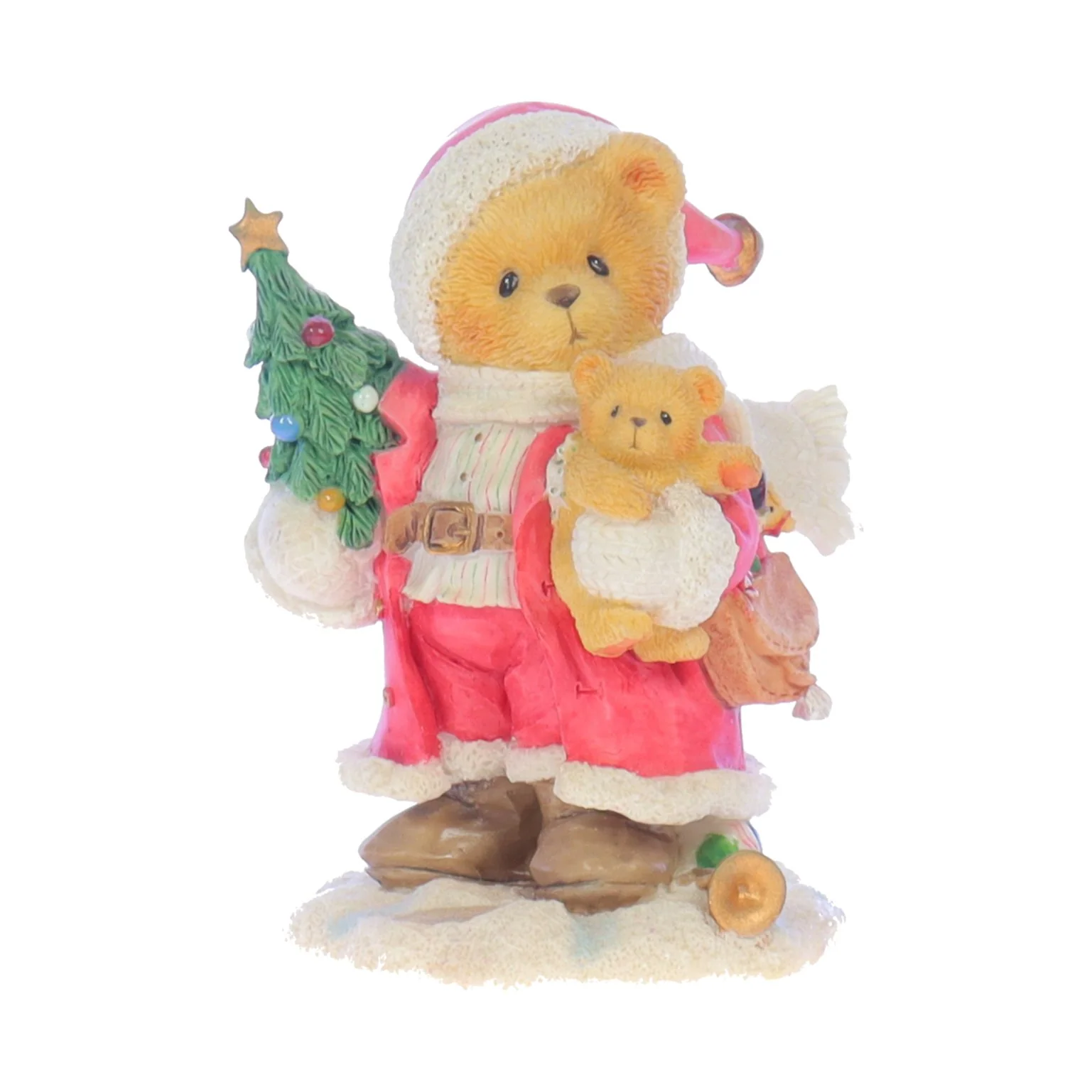 Cherished Teddies Vintage 1996 Resin Figurine Klaus - "Bearer Of Good Tidings"