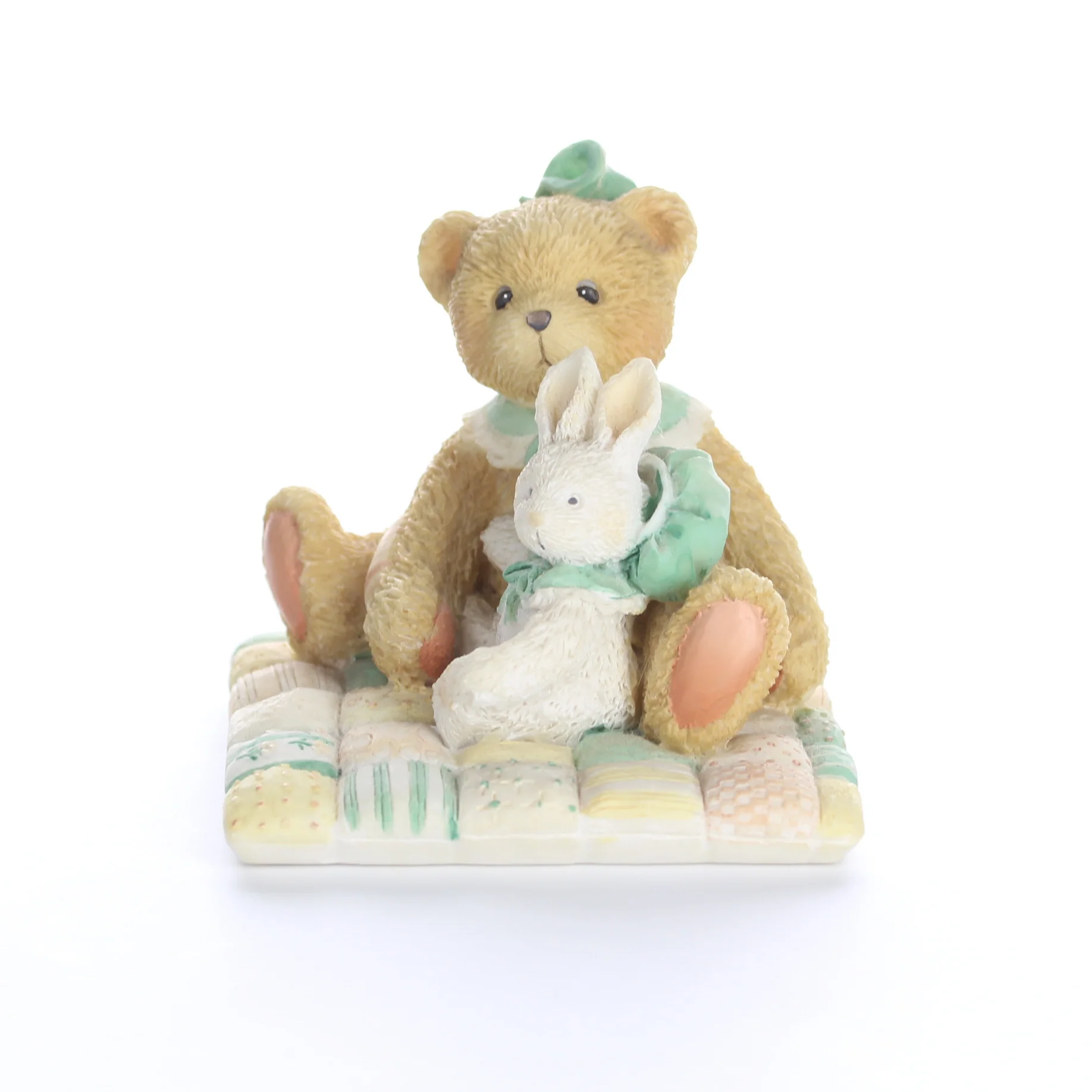 Cherished Teddies Vintage Easter Figurine Camille I'd Be Lost Without You 1991