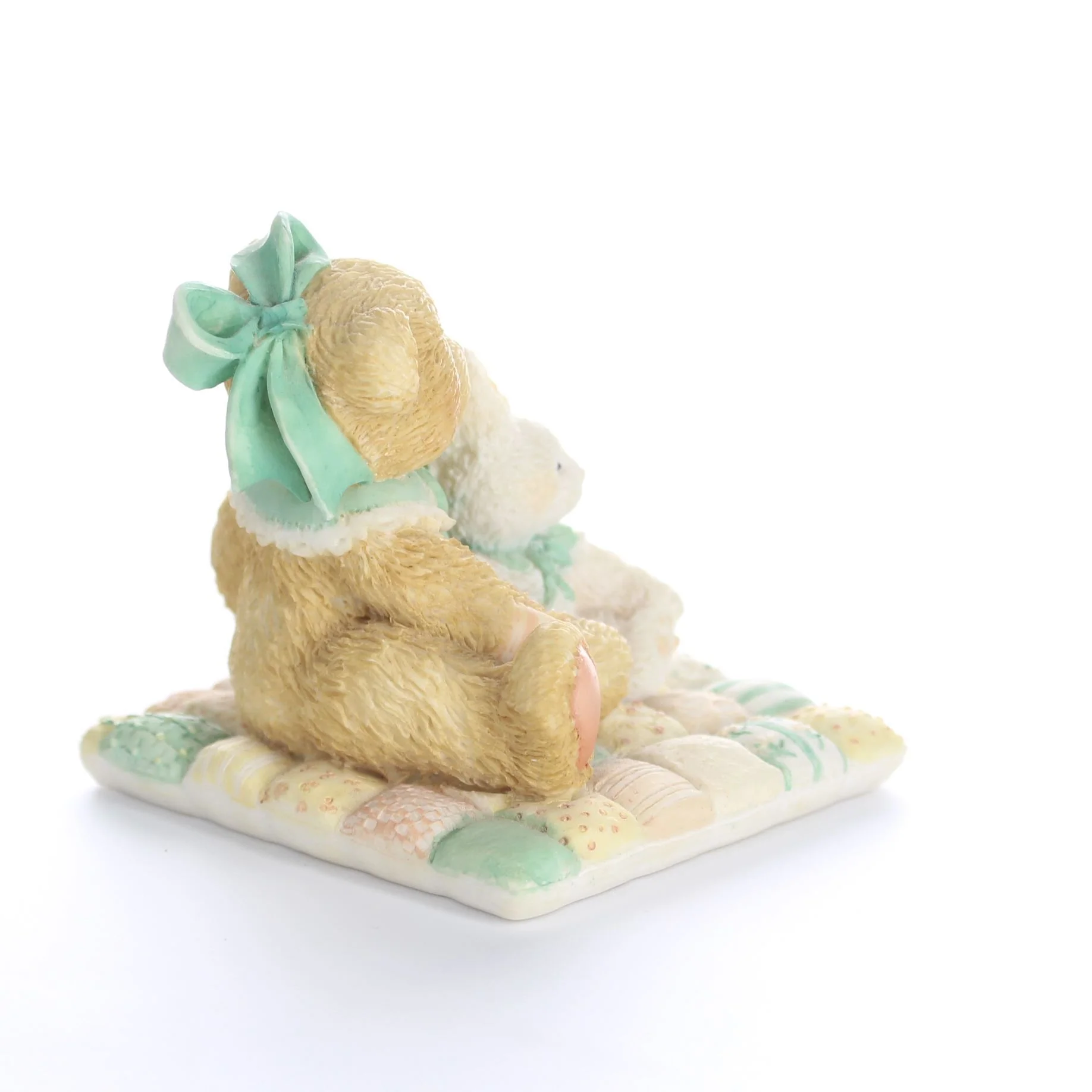 Cherished Teddies Vintage Easter Figurine Camille I'd Be Lost Without You 1991 - Image 6