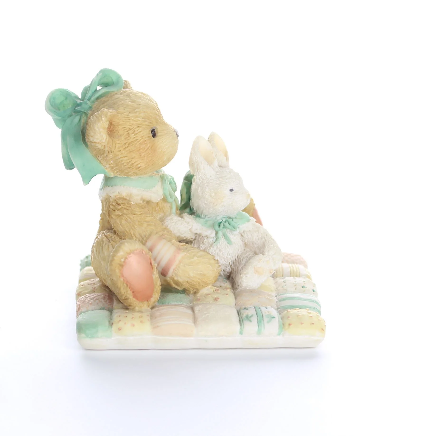Cherished Teddies Vintage Easter Figurine Camille I'd Be Lost Without You 1991 - Image 7
