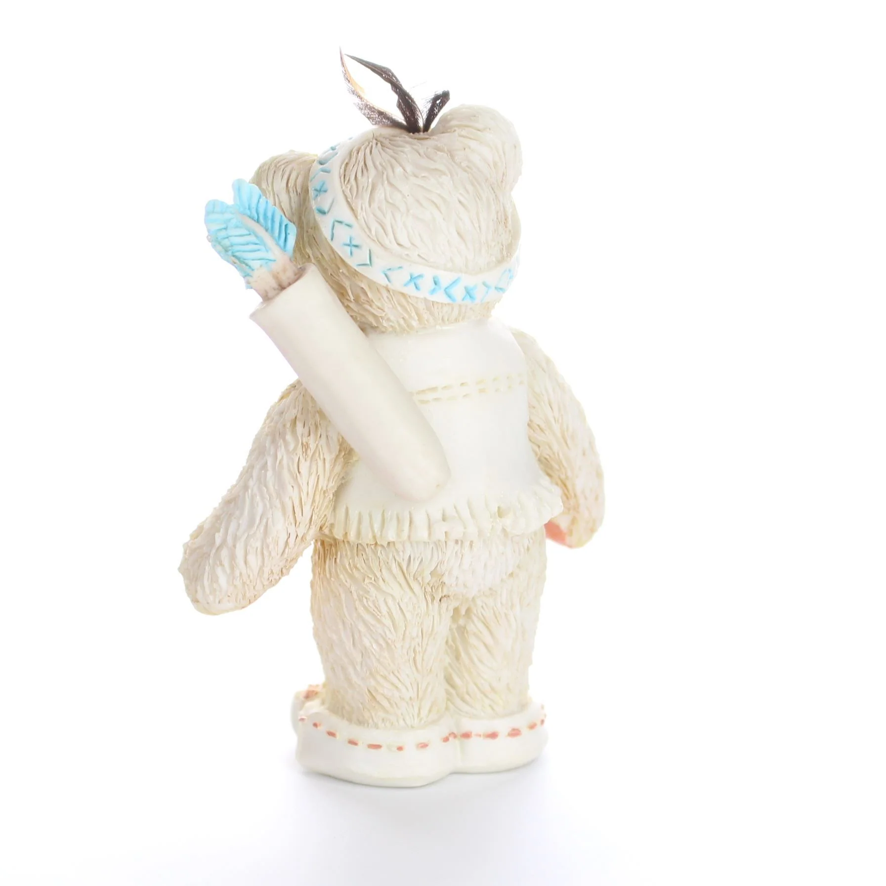 Cherished Teddies Vintage Figurine Wyatt I'm Called Little Running Bear 1994 - Image 5